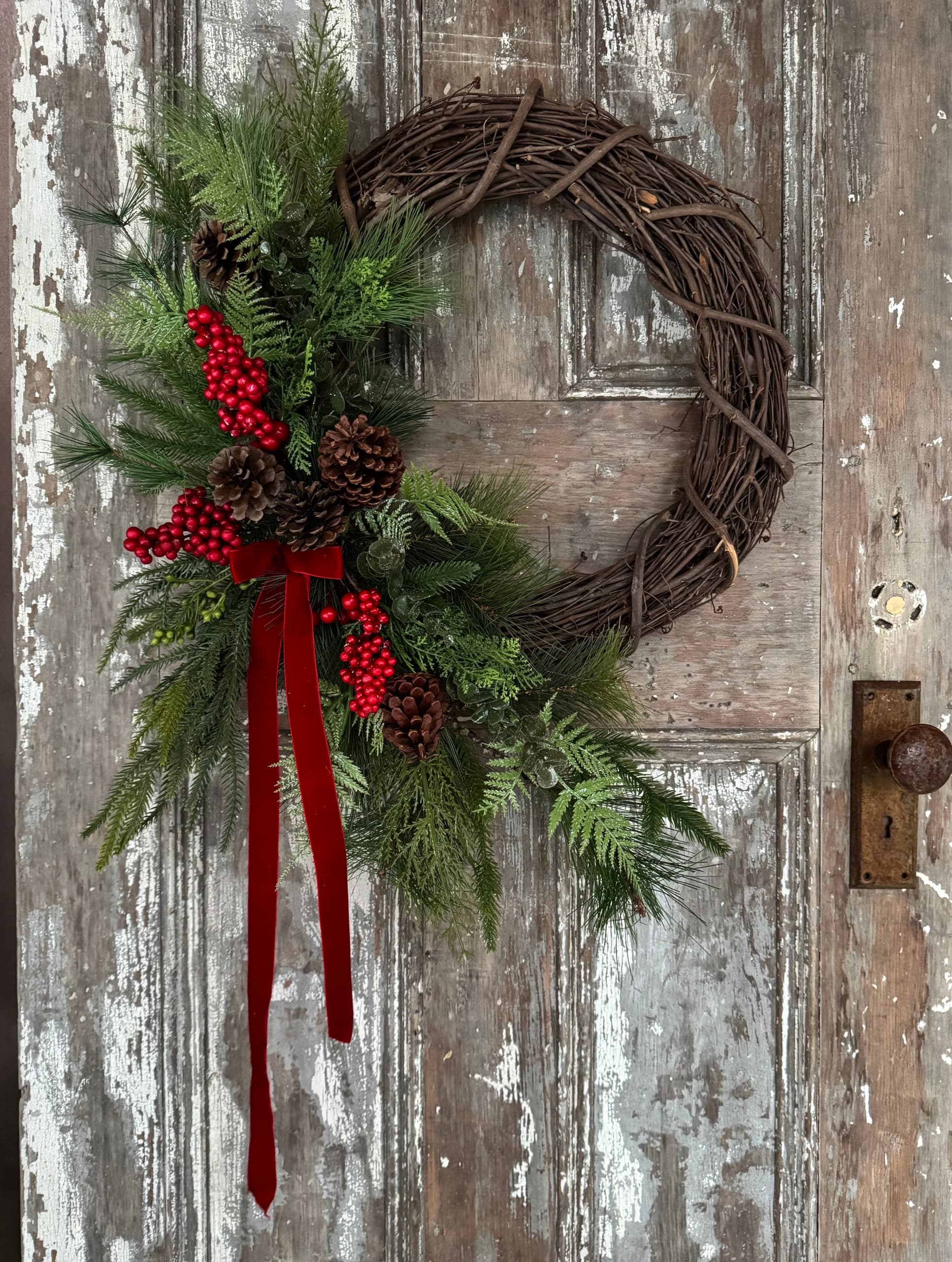 Handcrafted Holiday Wreath Workshop at Parkwood Estate with IdleWild Designs