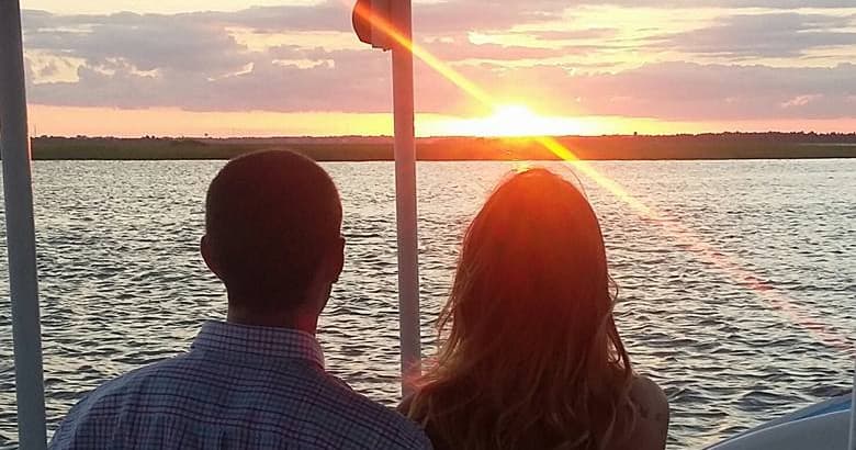 Sunset Cruise on Newport River: Wild Horses, Coastal Views & Local History