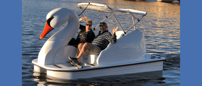 Water Fun at Swan Pedal Boat Rental in Tempe