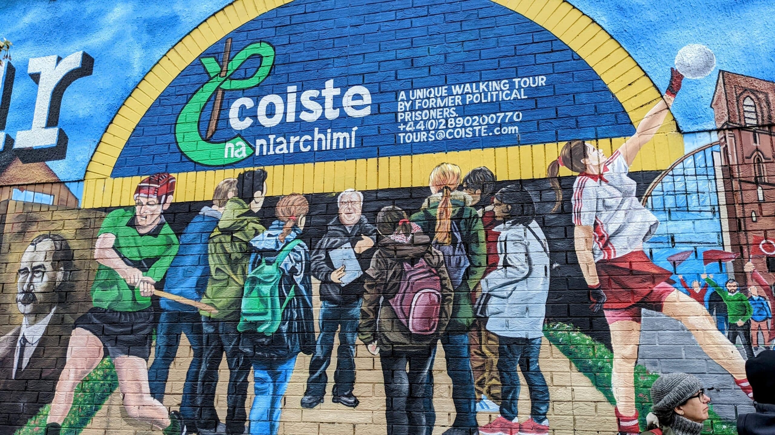 Falls/Shankill Tour by Coiste Irish Political Tours in Belfast