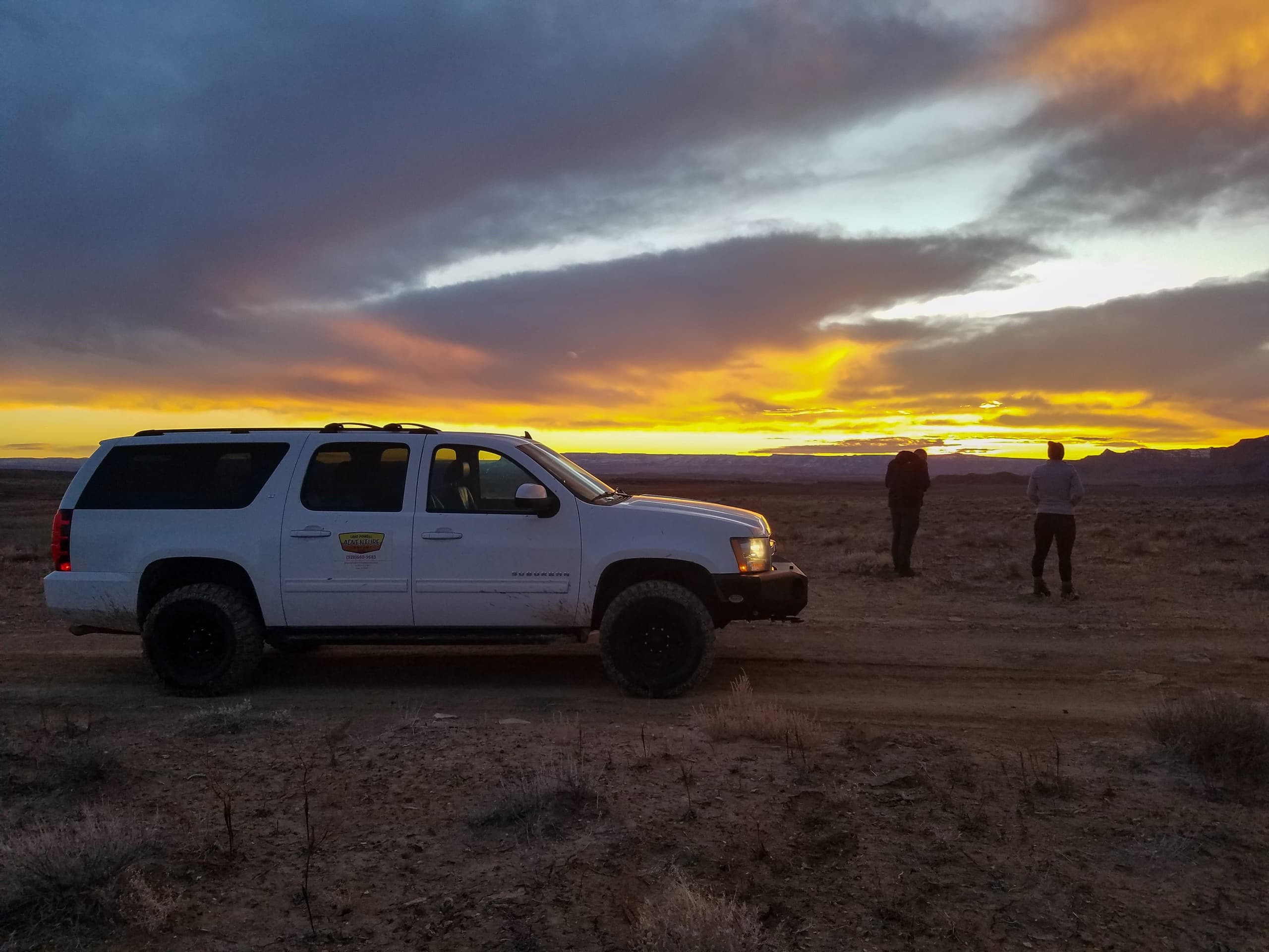 Private Alstrom Point Off-Road Sunset Tour in Arizona