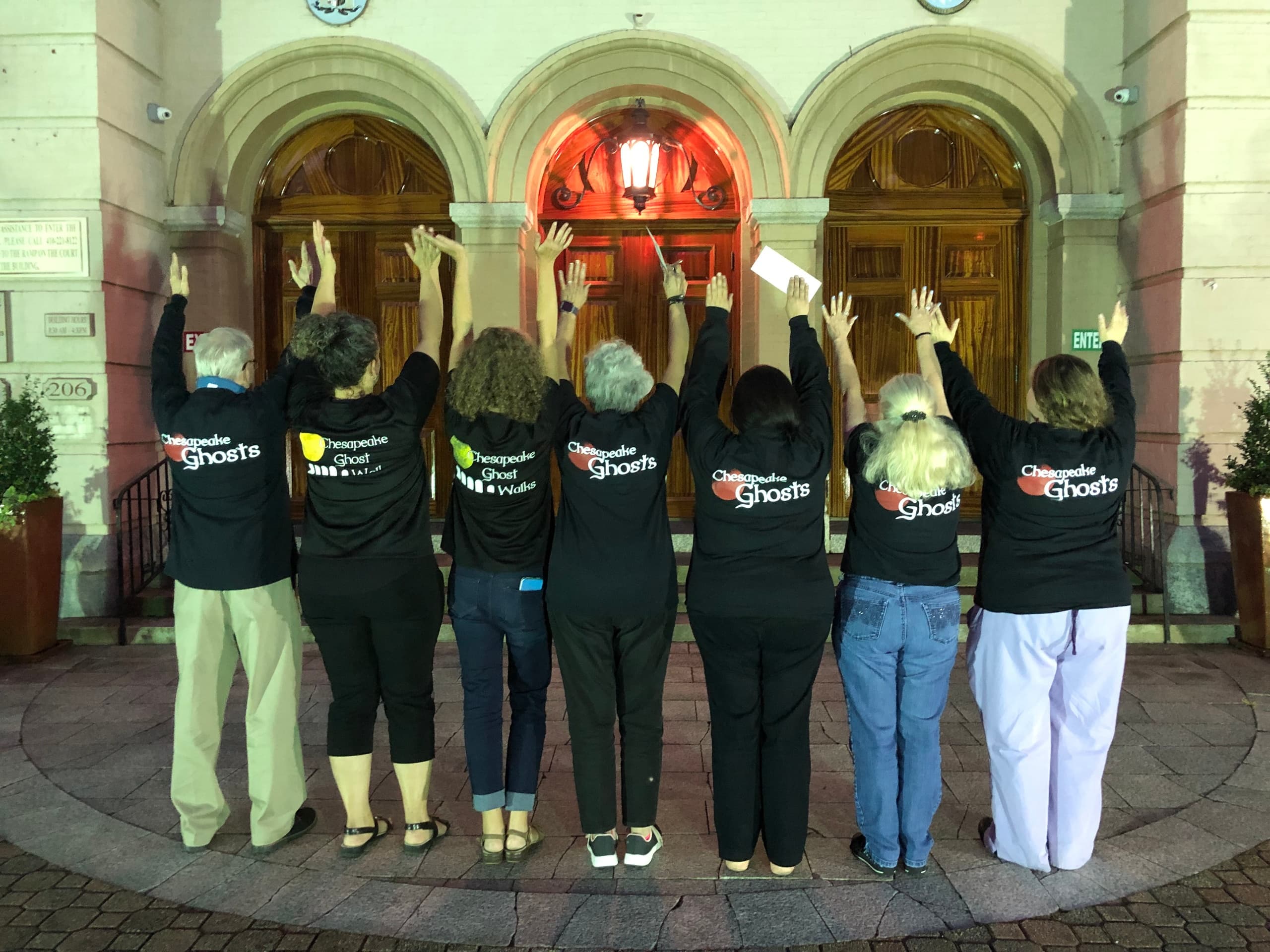 Chesapeake Ghosts Tour Guide Meeting in Pocomoke City