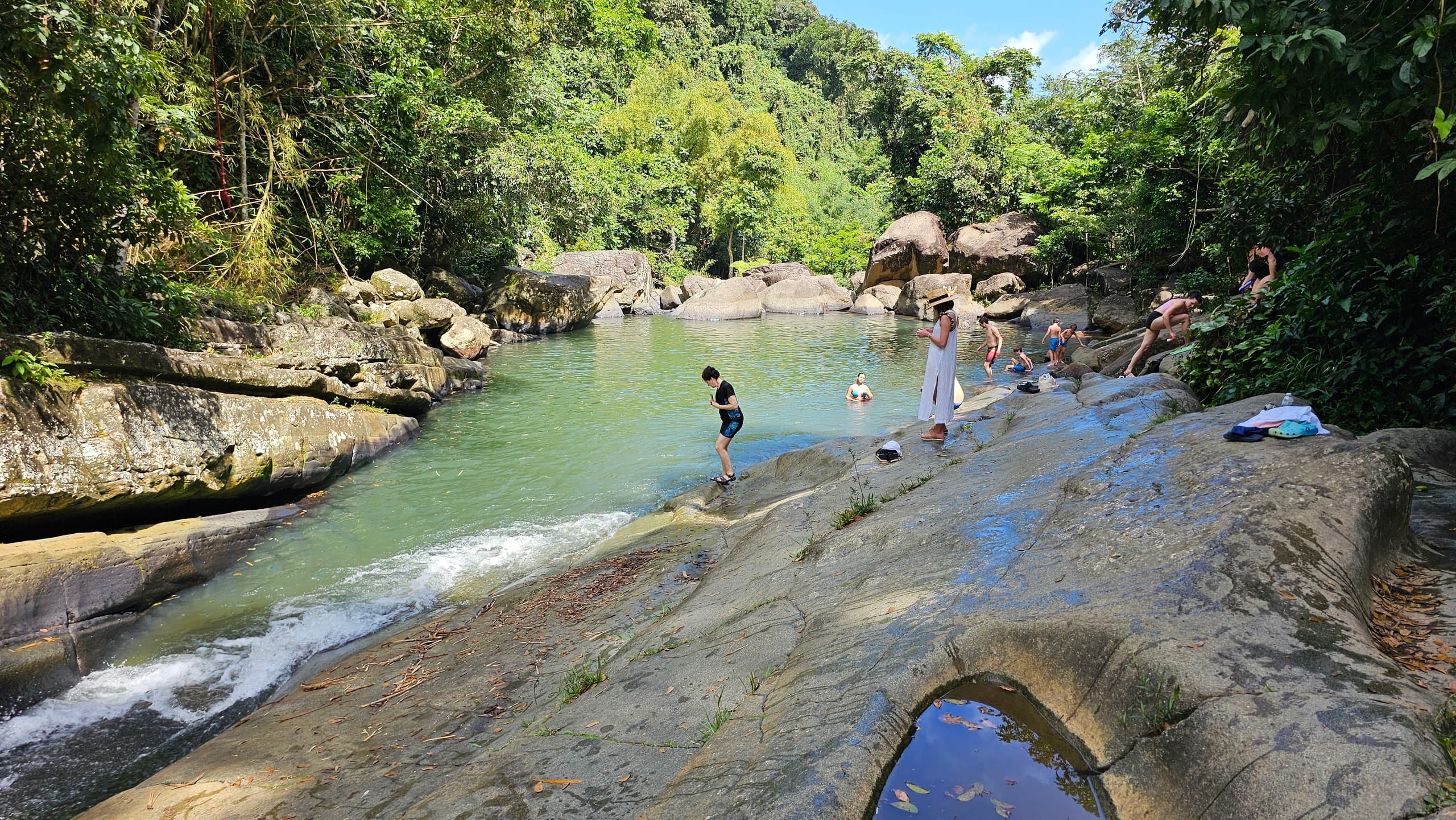 Natural Waterslide Adventure with Unique Quality Tours