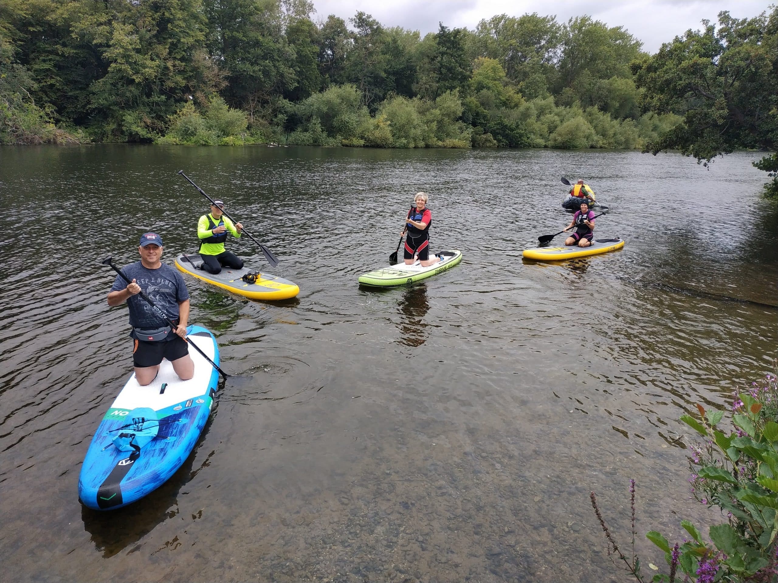 Stand-Up Paddleboarding on the Thames with Henley Canoe Hire