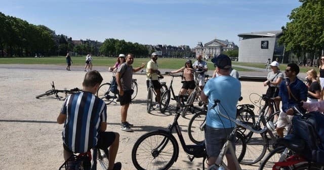 Urban Eco-Cycle Bike Tour with EcoEchotours in Amsterdam