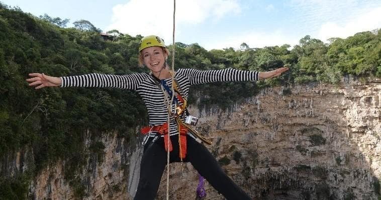 Rappelling and Zipline Adventure with EcoExperiencias in Chiapas
