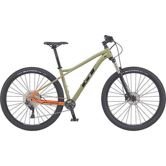 Mountain bike for off-road trail rides - studio product shot