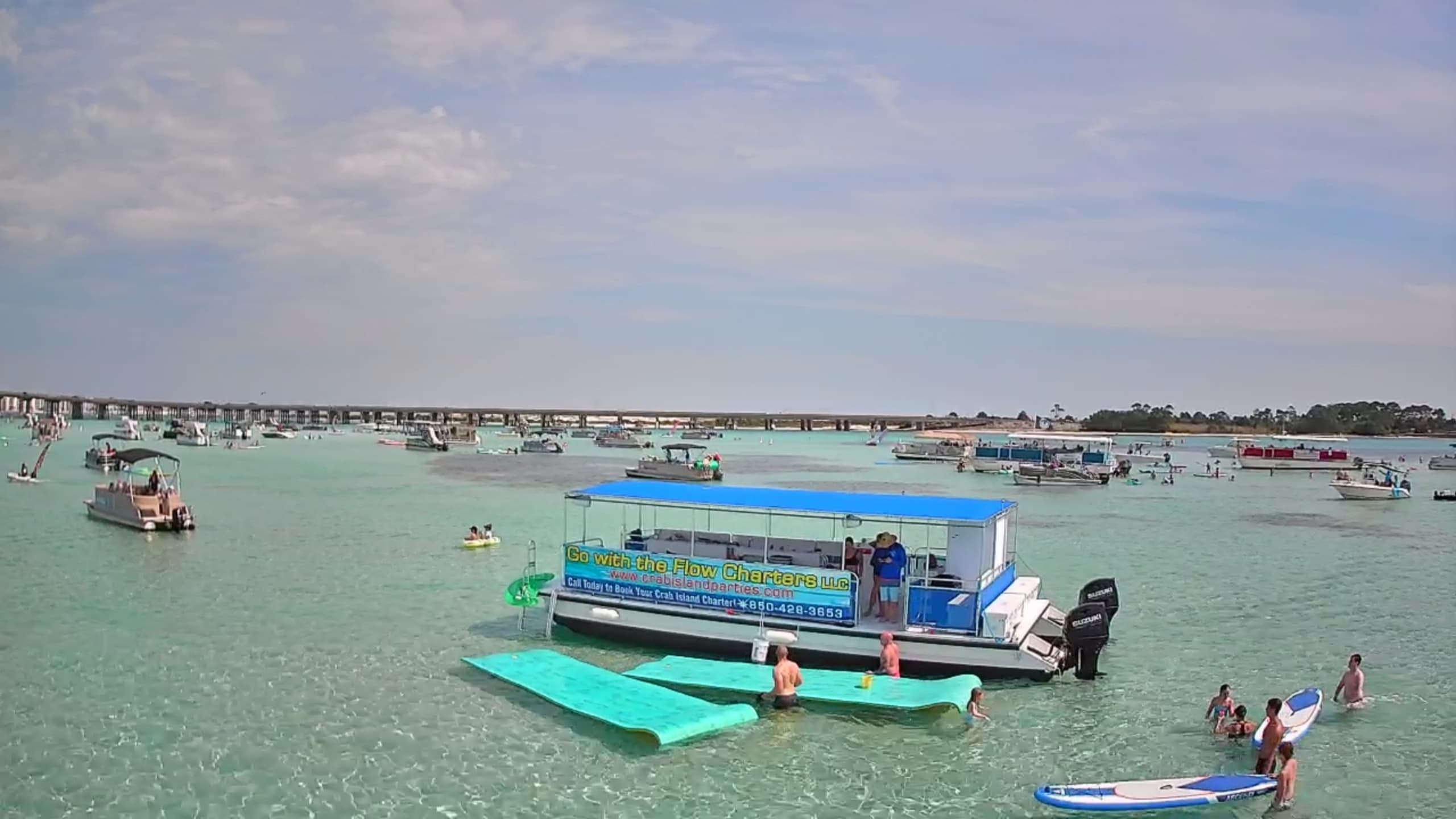 Private Boat Charter with Go With the Flow Charters in Fort Walton Beach