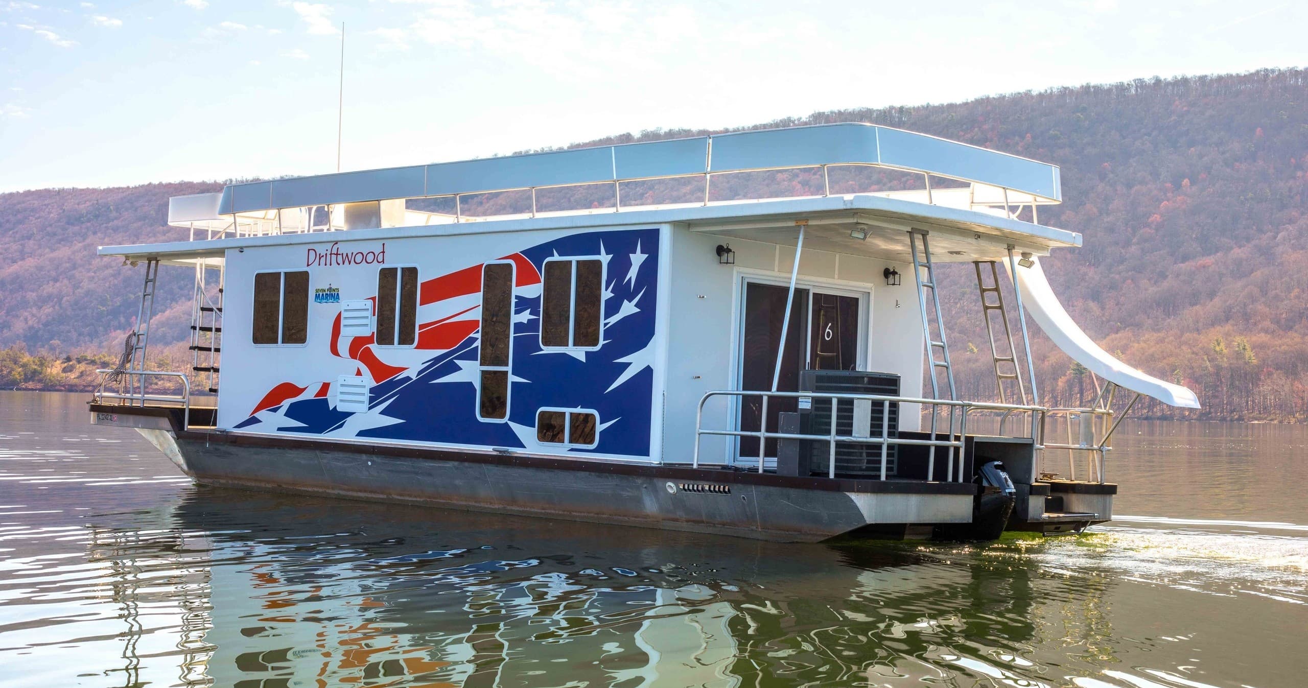 Houseboat Adventures with Seven Points Marina in Hesston, PA