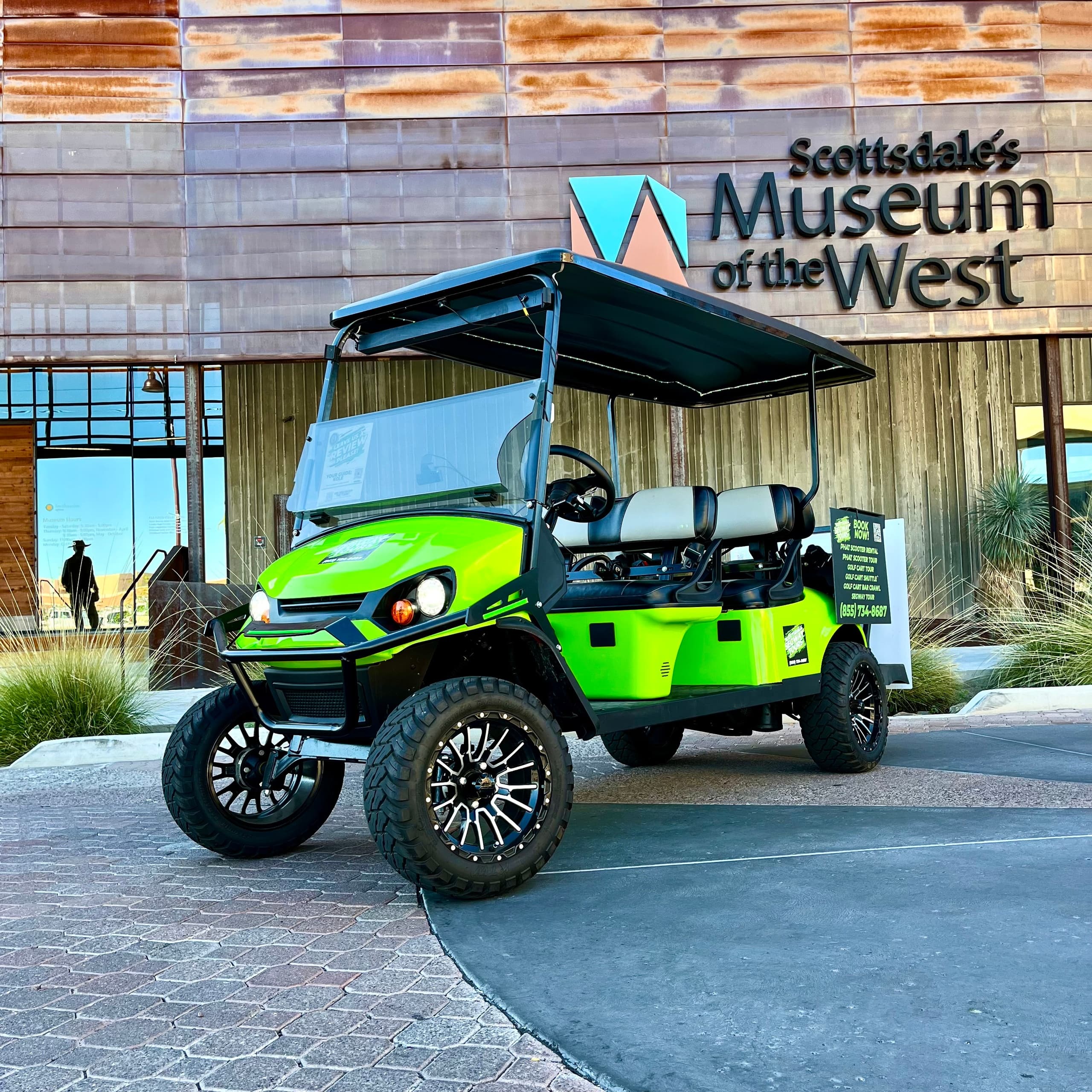1.5 Hour Stretch Limo Golf Cart Tour -  Old Town Scottsdale Exploration | Food Tour in Scottsdale, Arizona photo 1