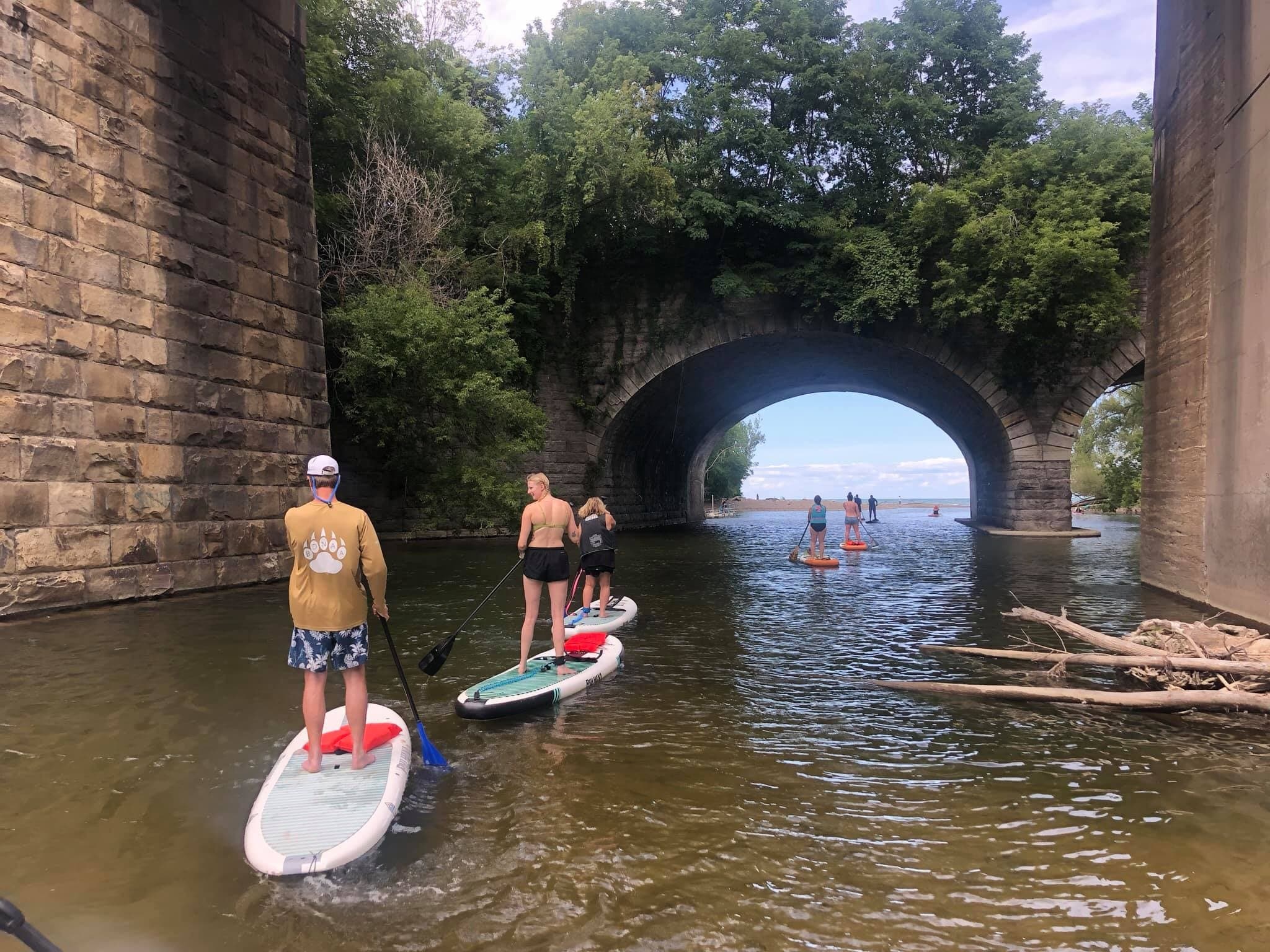 Paddleboarding Adventure at Hideaway Bay, Irving NY