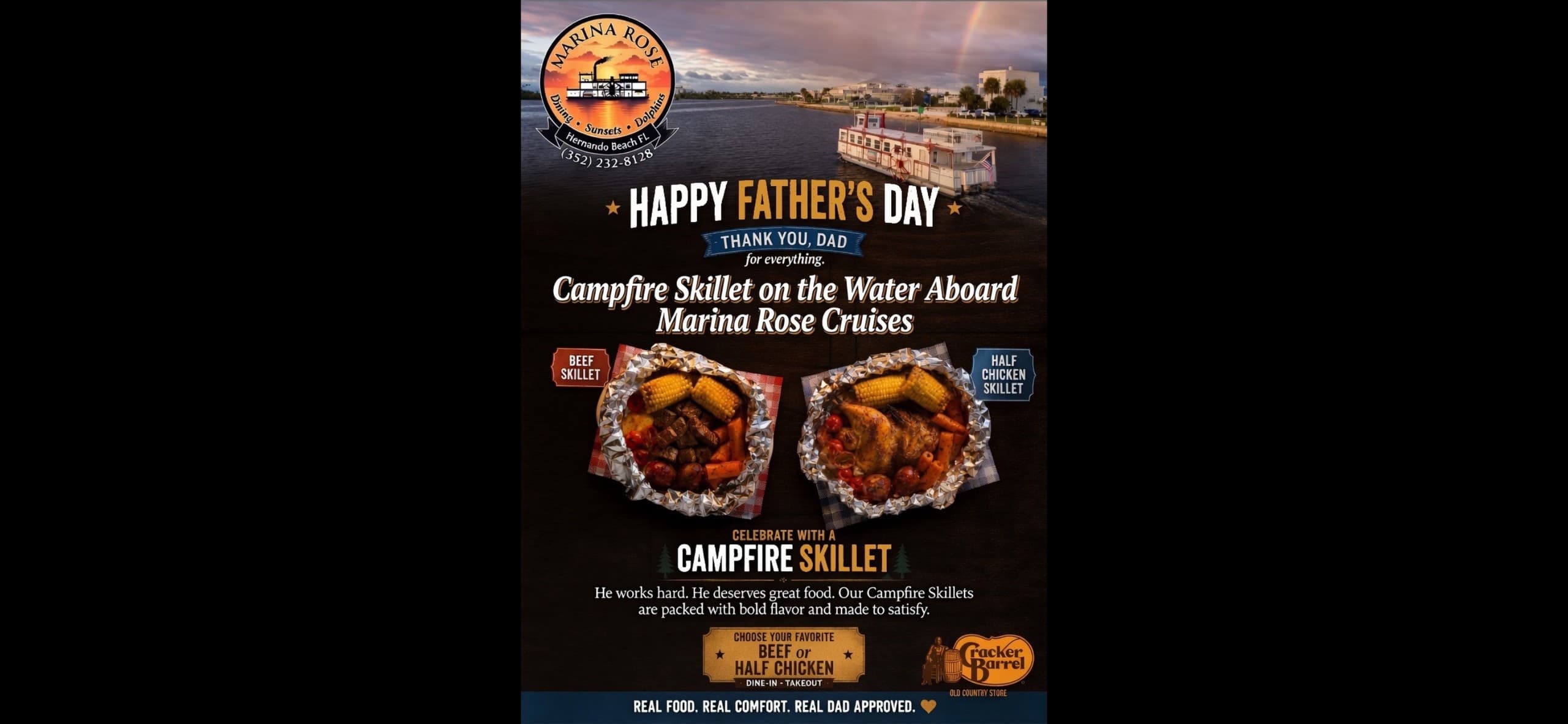 Gulf-Sunset Lunch and Dinner Cruises Aboard the Marina Rose at Hernando Beach photo 2