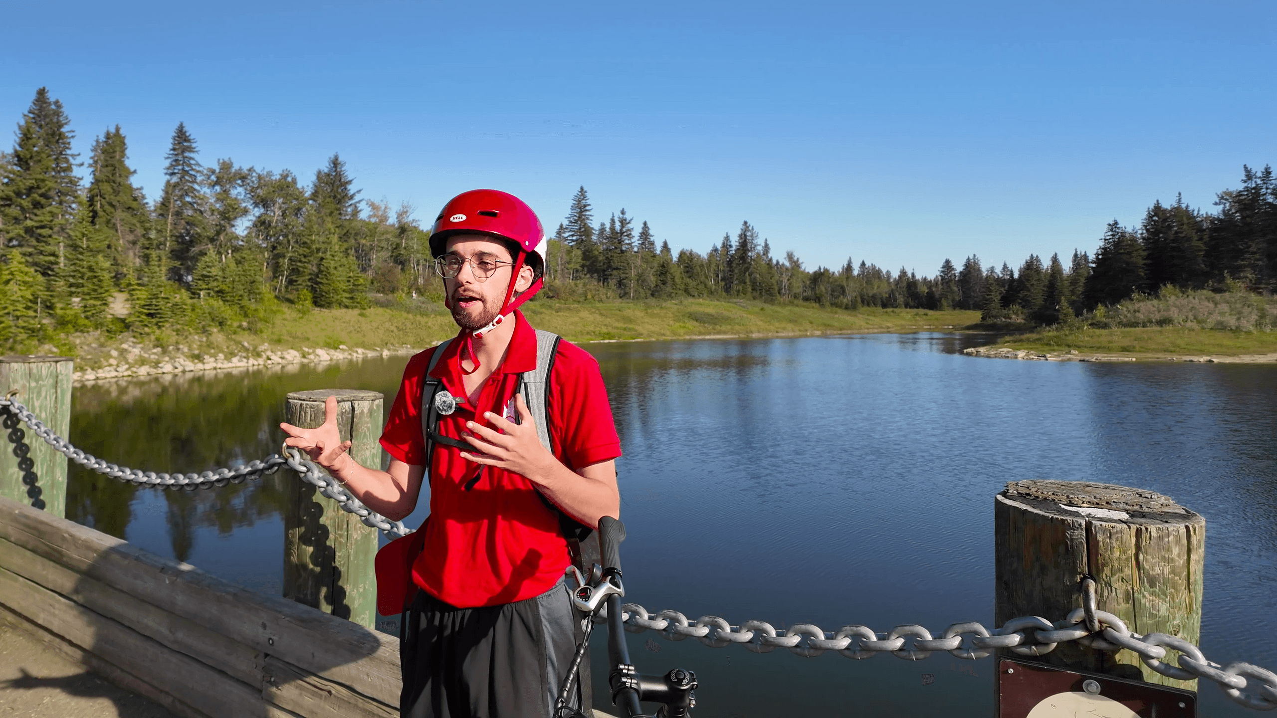 Pedal Red Deer: Scenic River Valley & Mural Bike Tour (3 hrs) photo 3