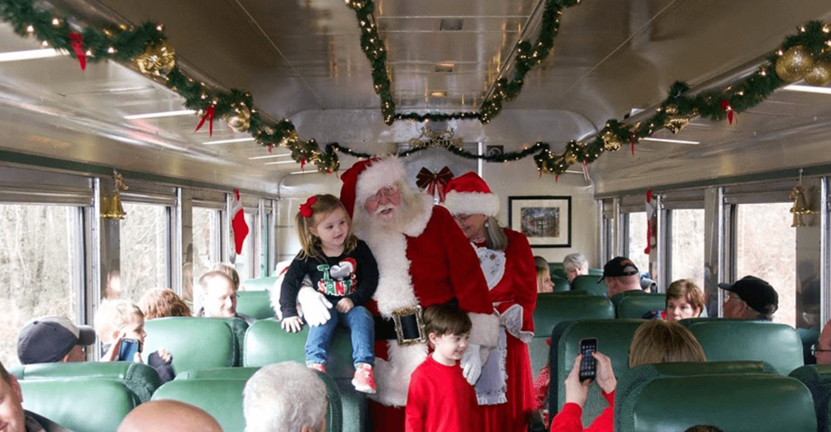 Family Holiday Train Rides with Tennessee Valley Railroad Museum in Delano