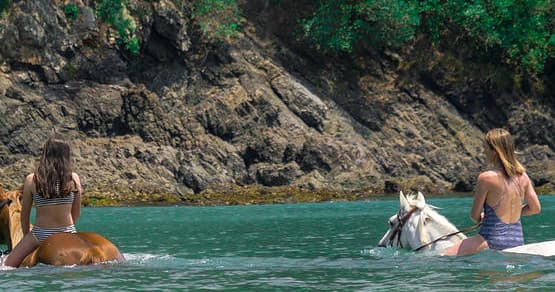 Sandy Bay Horse Trekking team