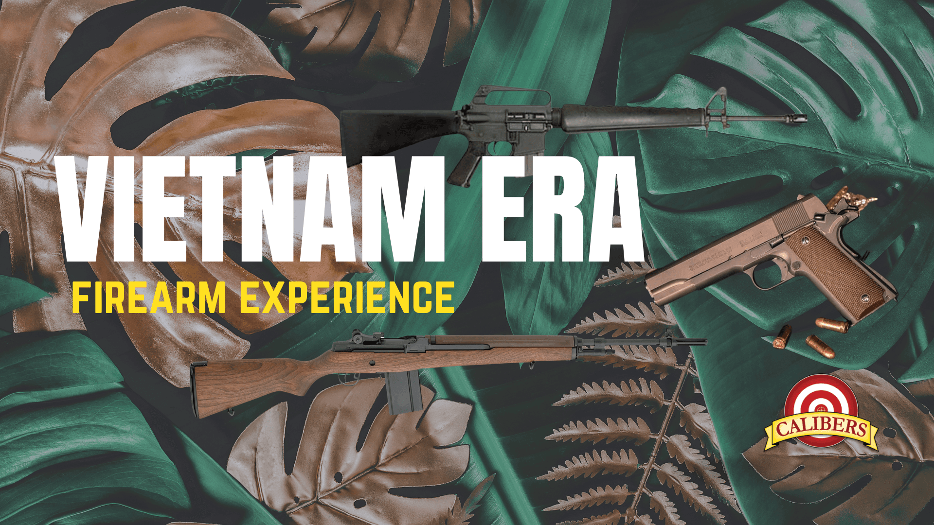 Fire the Legends: Vietnam-Era Full-Auto M16A1, M1A & 1911 — Albuquerque Range Experience