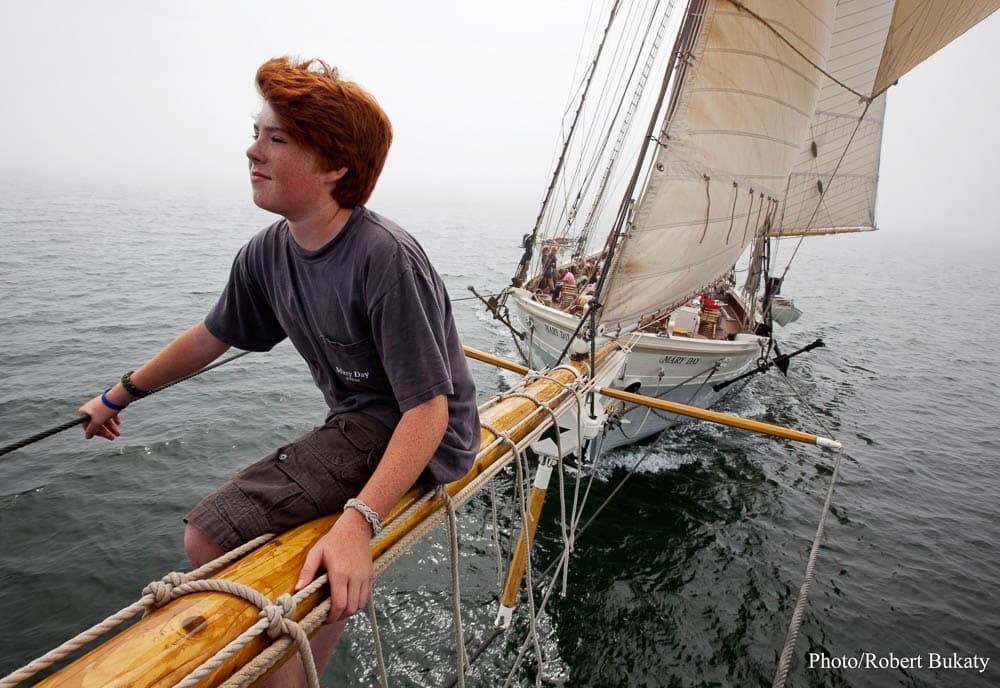 Water Activities & Schooner Mary Day on Maine Coast