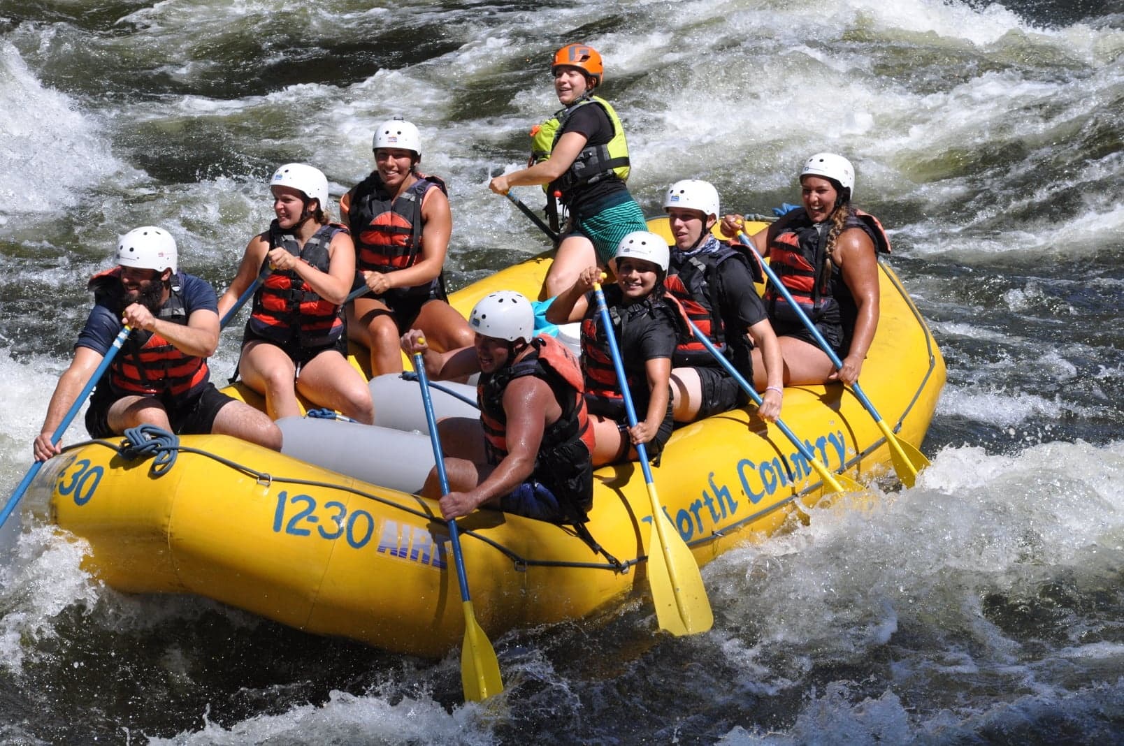 Kennebec River Turbine Test Rafting with North Country Rivers