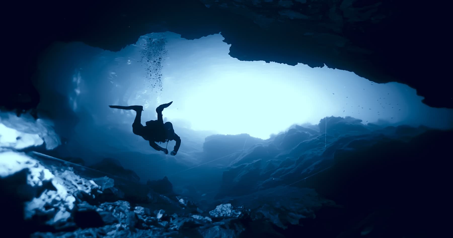 Cenote Diving at Chikin Ha: Two-Tank Cavern Dives from Playa del Carmen