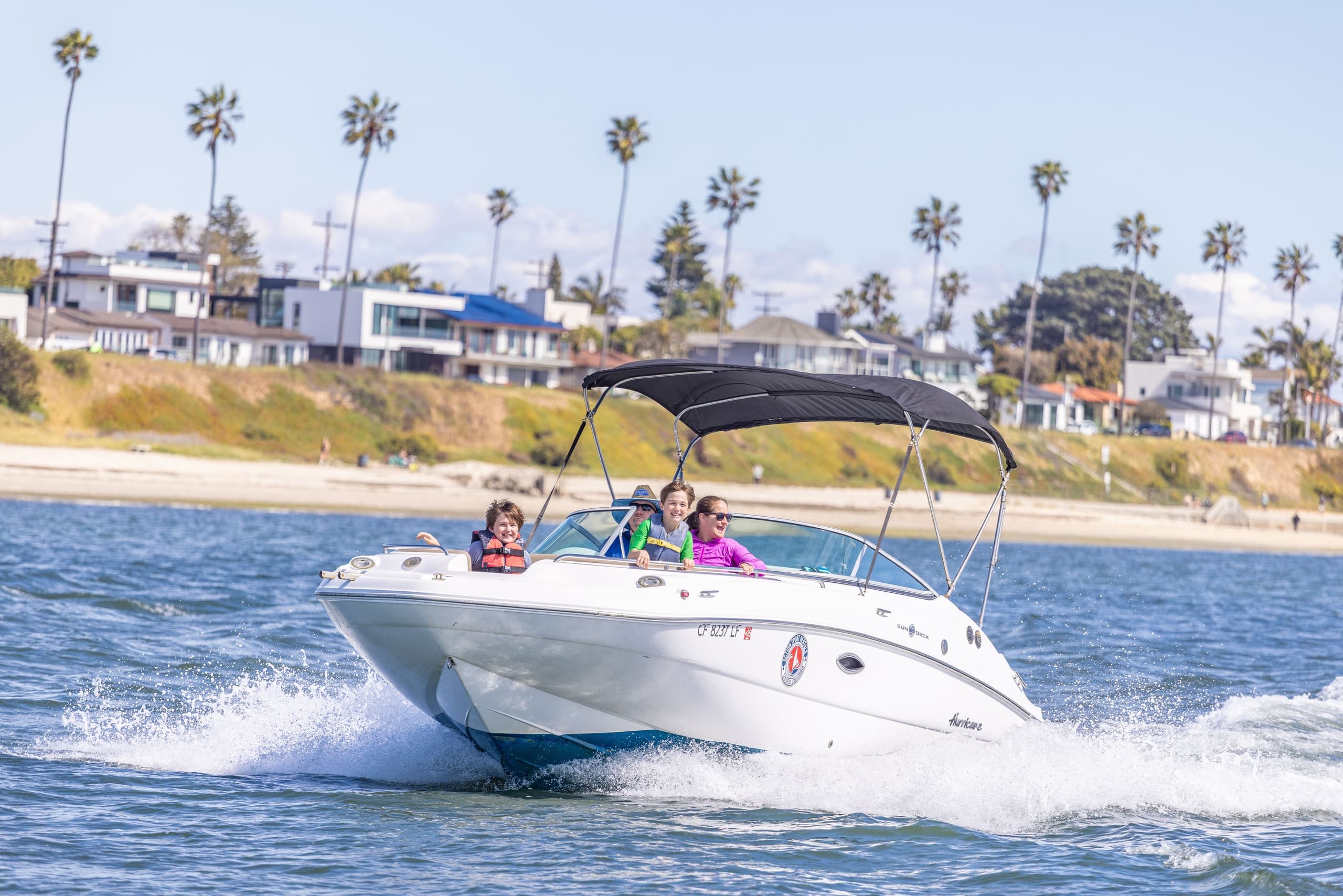 Thrilling 22’ Hurricane Powerboat Tour in San Diego