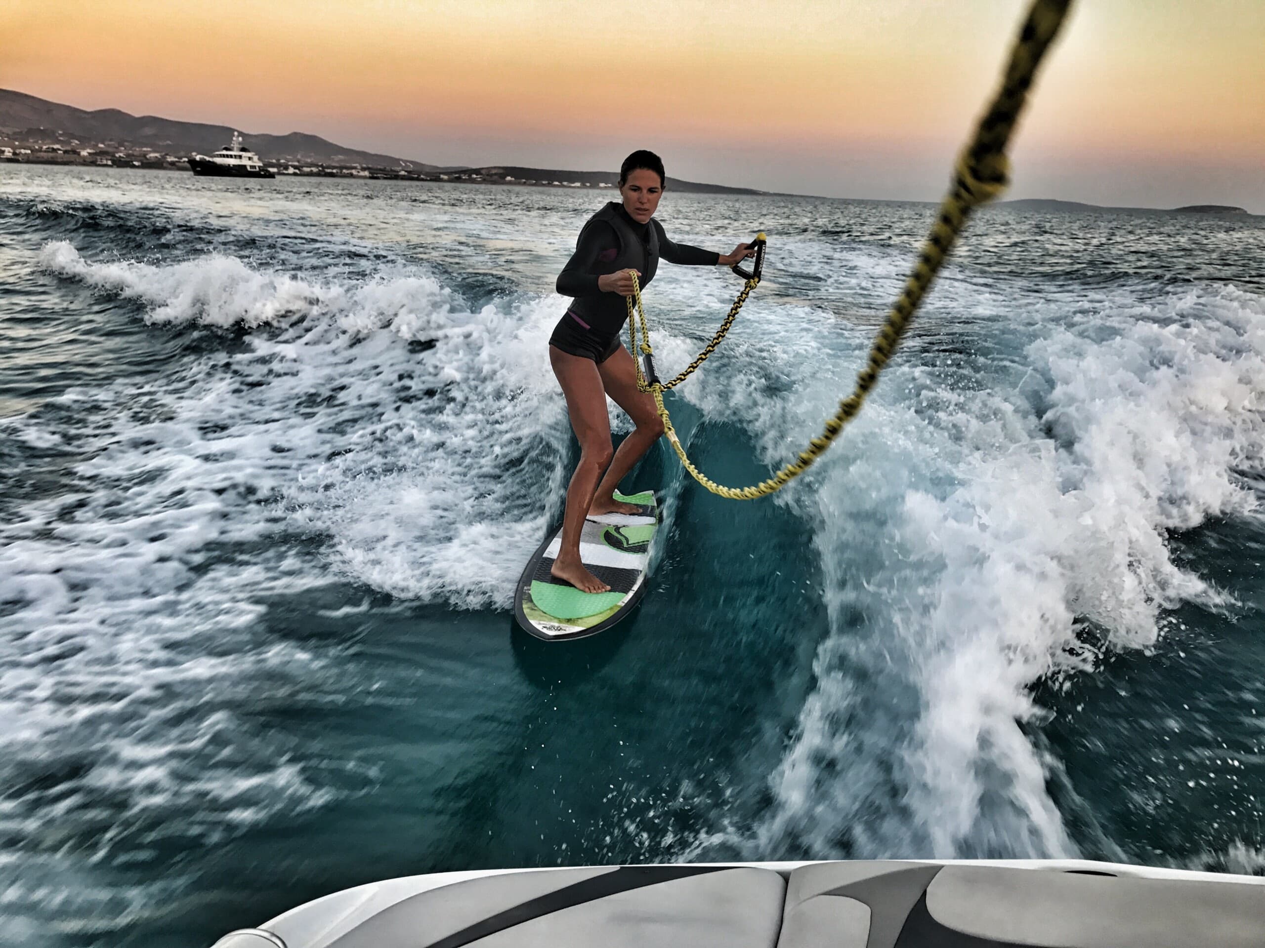 Wakesurf Thrills at Paros Kite Pro Center in Antiparos