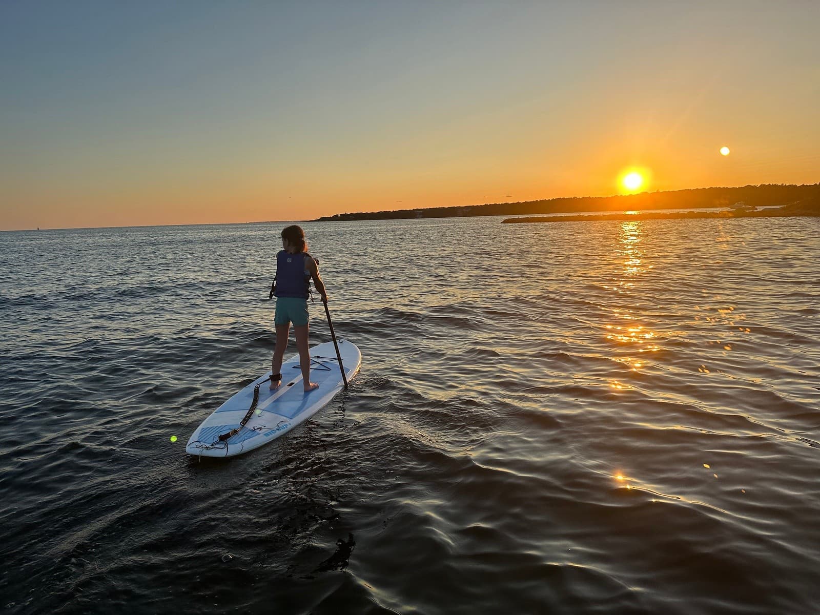 Sunset SUP on Cape Cod: Evening Paddle, Swim & Beach Walk in Mashpee photo 3