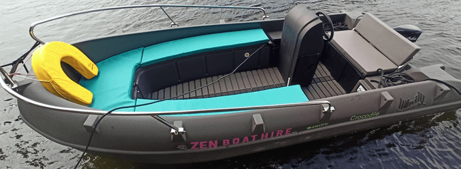 Crocodile Electric Boat Experience at Marlow Boating in Henley-on-Thames