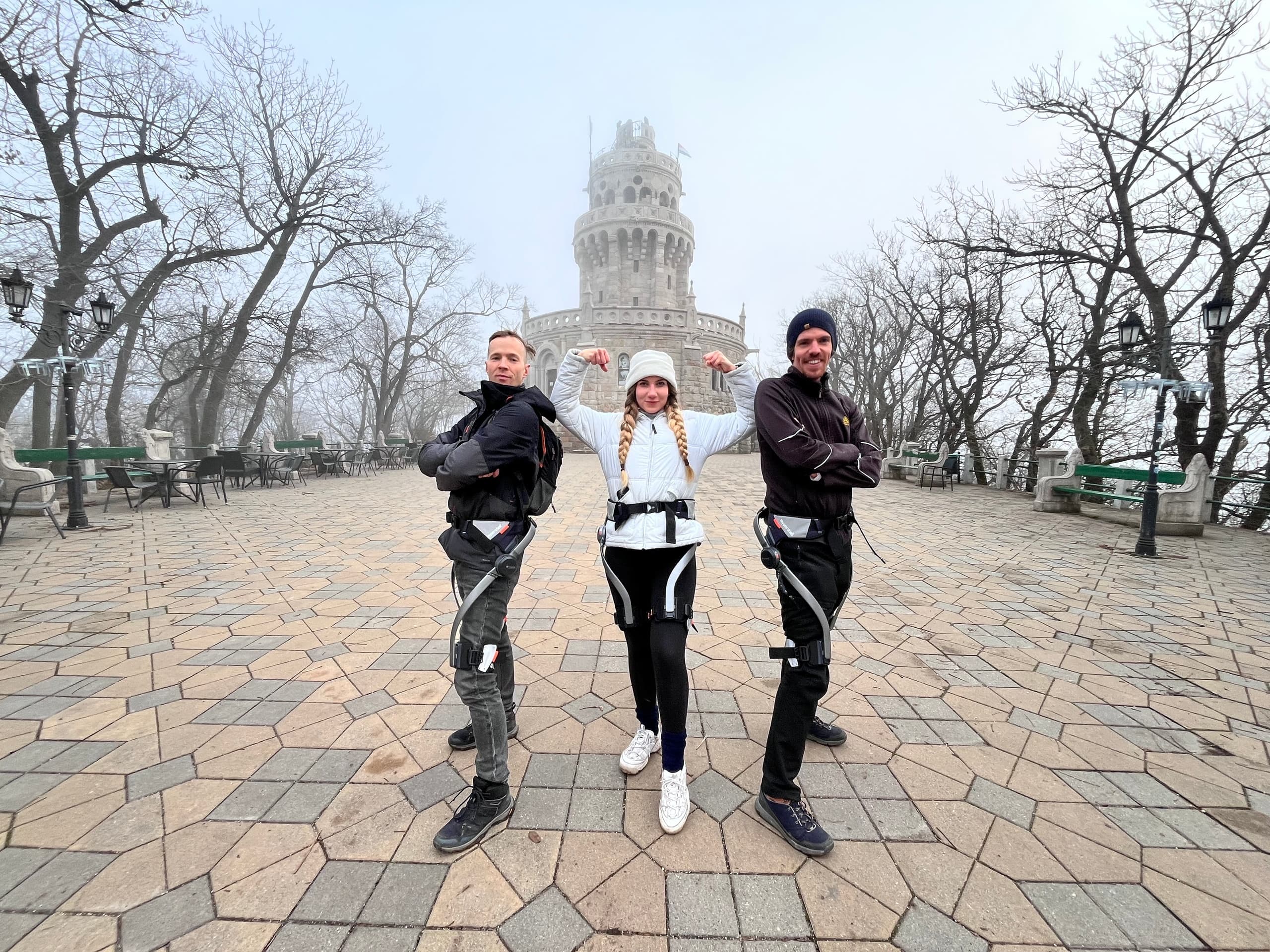 Hike Reinvented: Budapest Exoskeleton Walk to Elizabeth Lookout