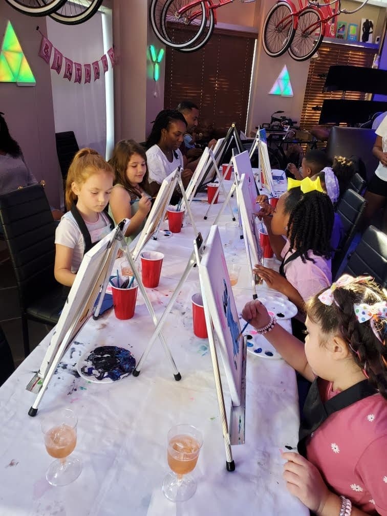 Private Paint Sessions at Geaux Ride in Baton Rouge