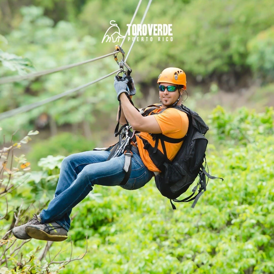 Zipline Adventure with Tours 4 Less from San Juan
