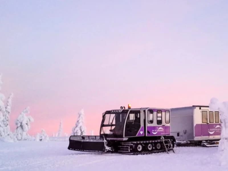 Snowcat to Lampivaara: Amethyst Dig and Fell Views in Pyhä–Luosto National Park photo 1