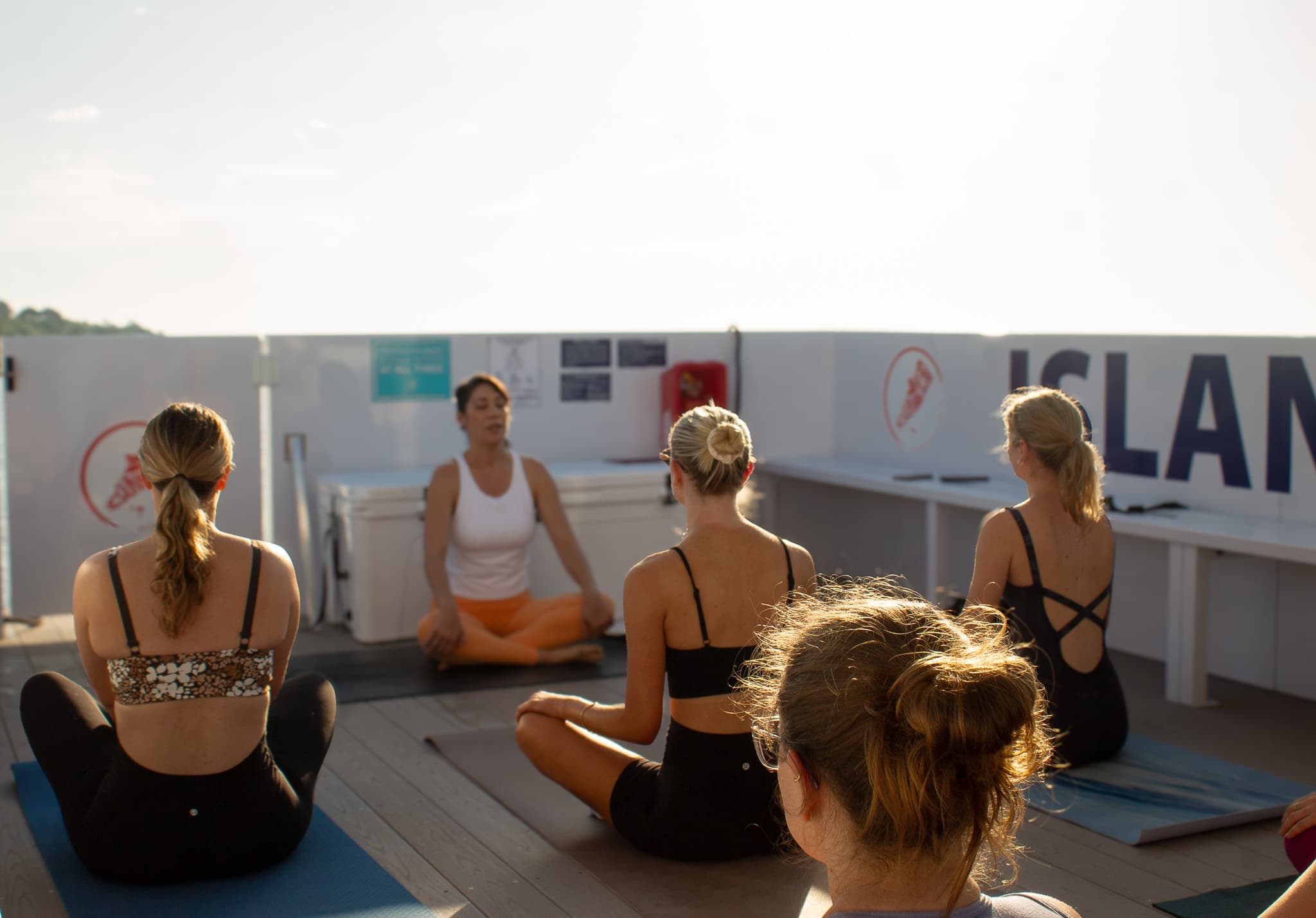 Sunrise Yoga on the Water: A Rejuvenating Lowcountry Experience Aboard Bonjour