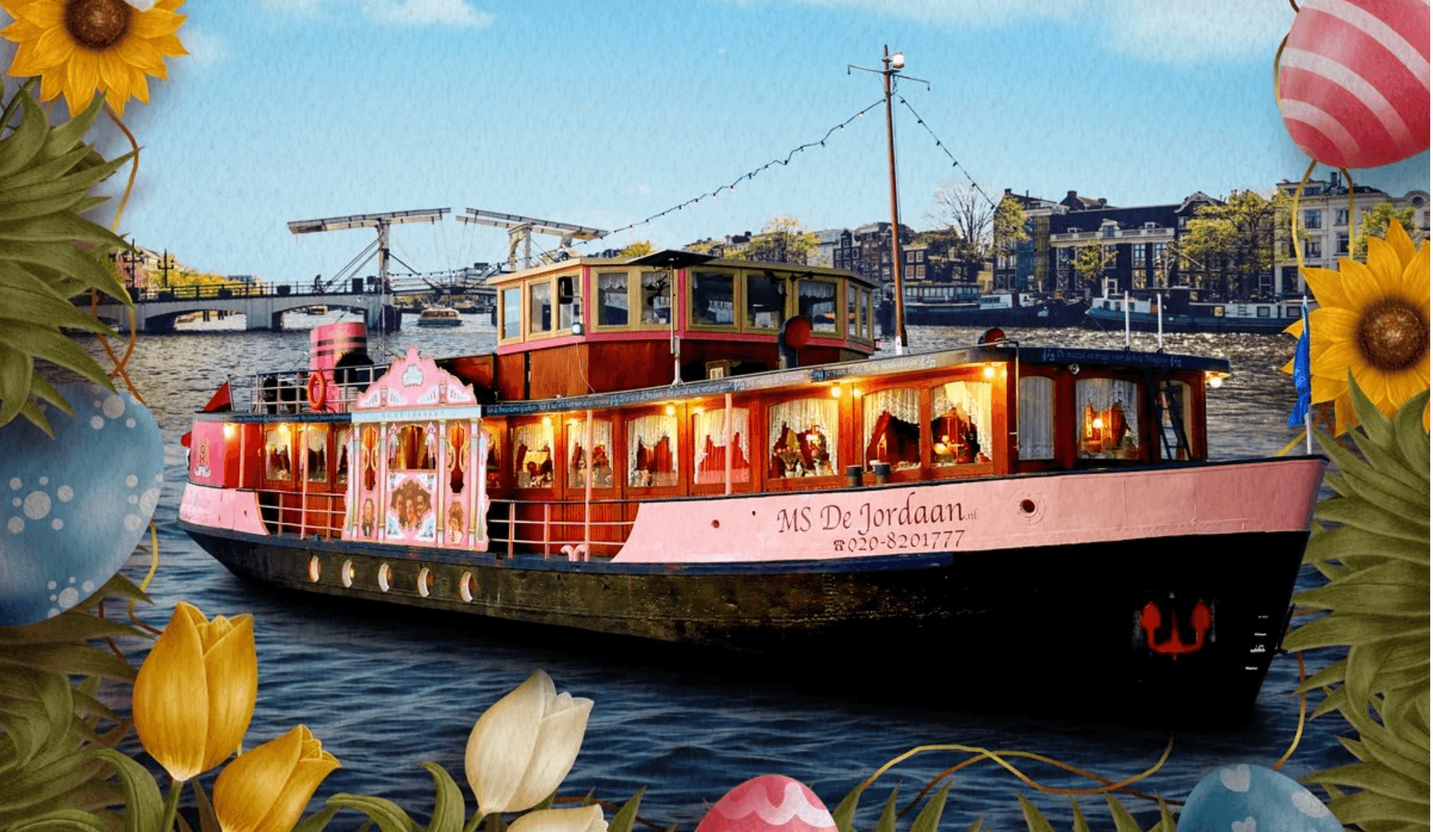 Easter Brunch Cruise on the IJ: Brunch, Music Bingo & Amsterdam Skyline