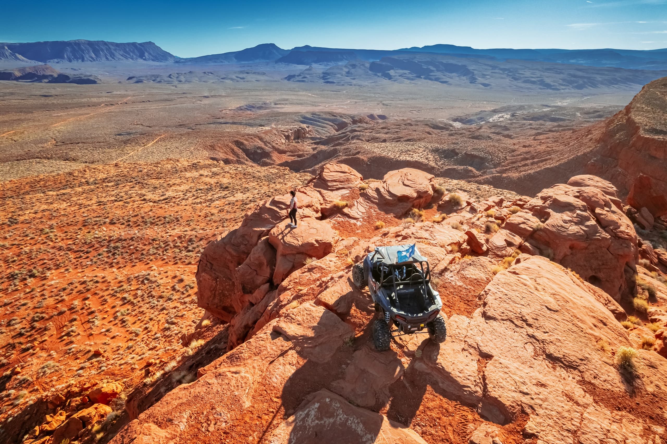 Cliffs of Insanity ATV Tour in Hurricane, Utah