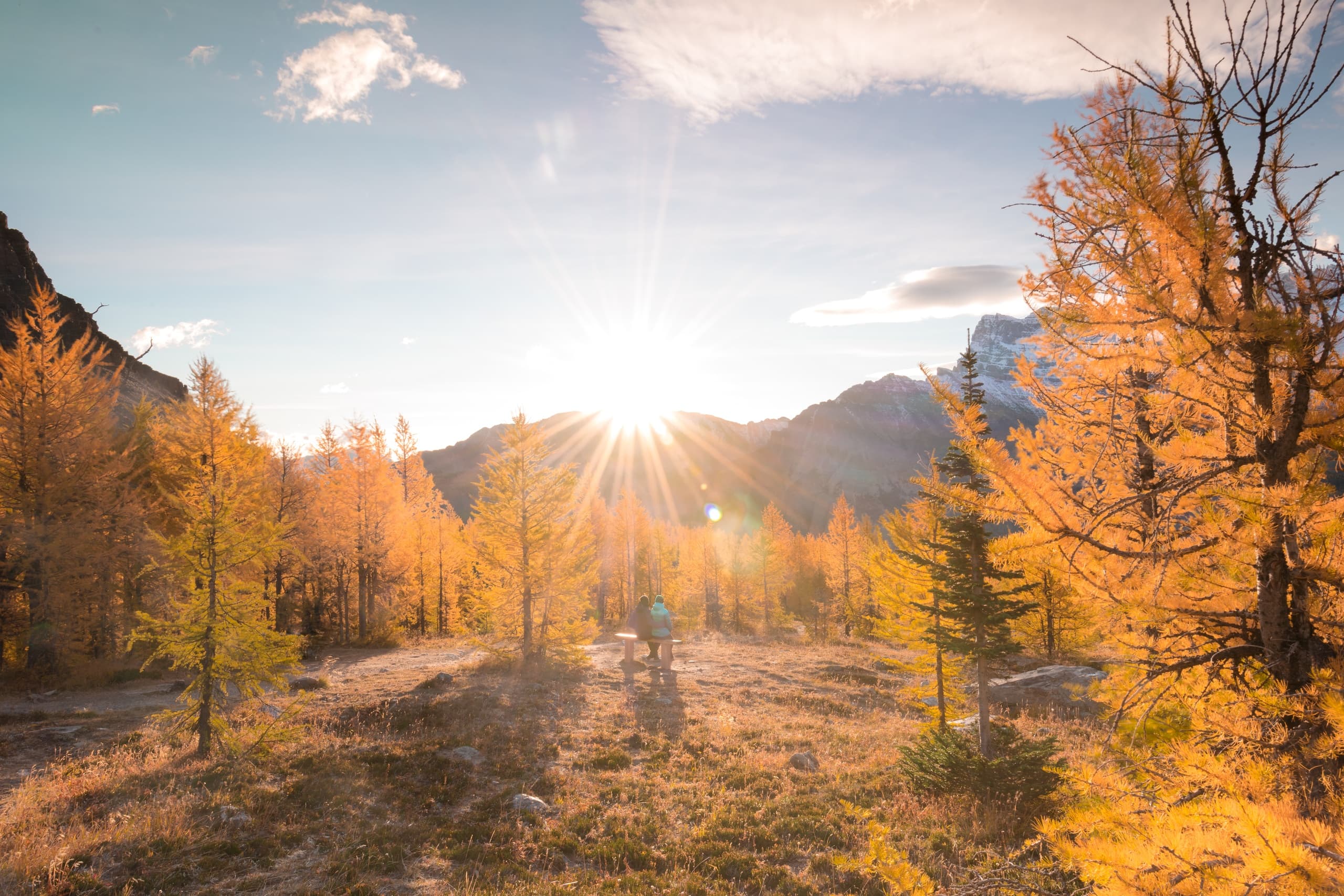 Sunrise Photography with Via Via Shuttle Service Inc. in Canmore