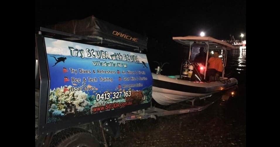 Ulladulla Single Night Dive: Night Scuba Trips to Lighthouse Wall & Burrill Rock