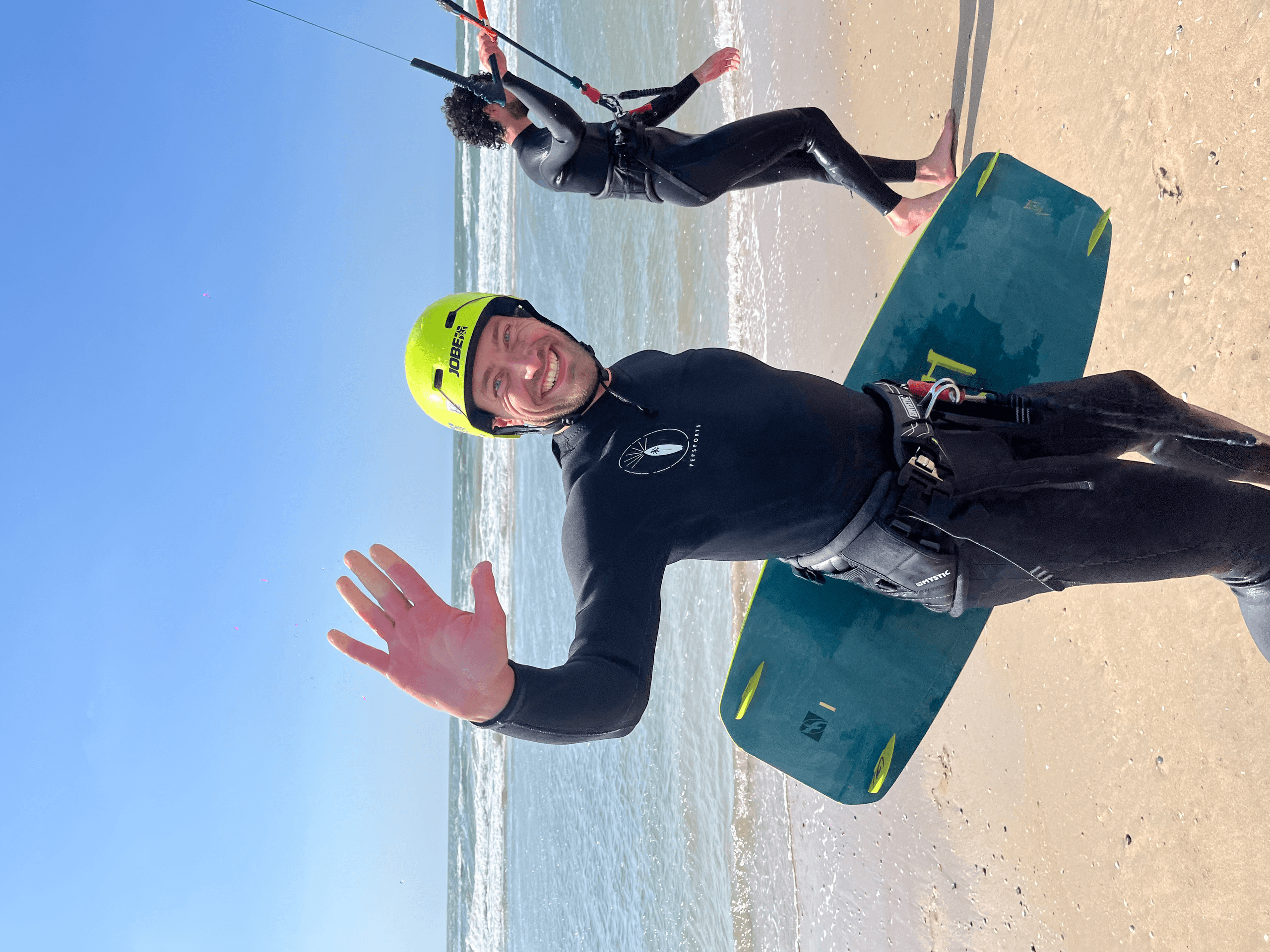 Private Kitesurf Lessons in Zandvoort | Prive Kitesurfles North Sea Coaching