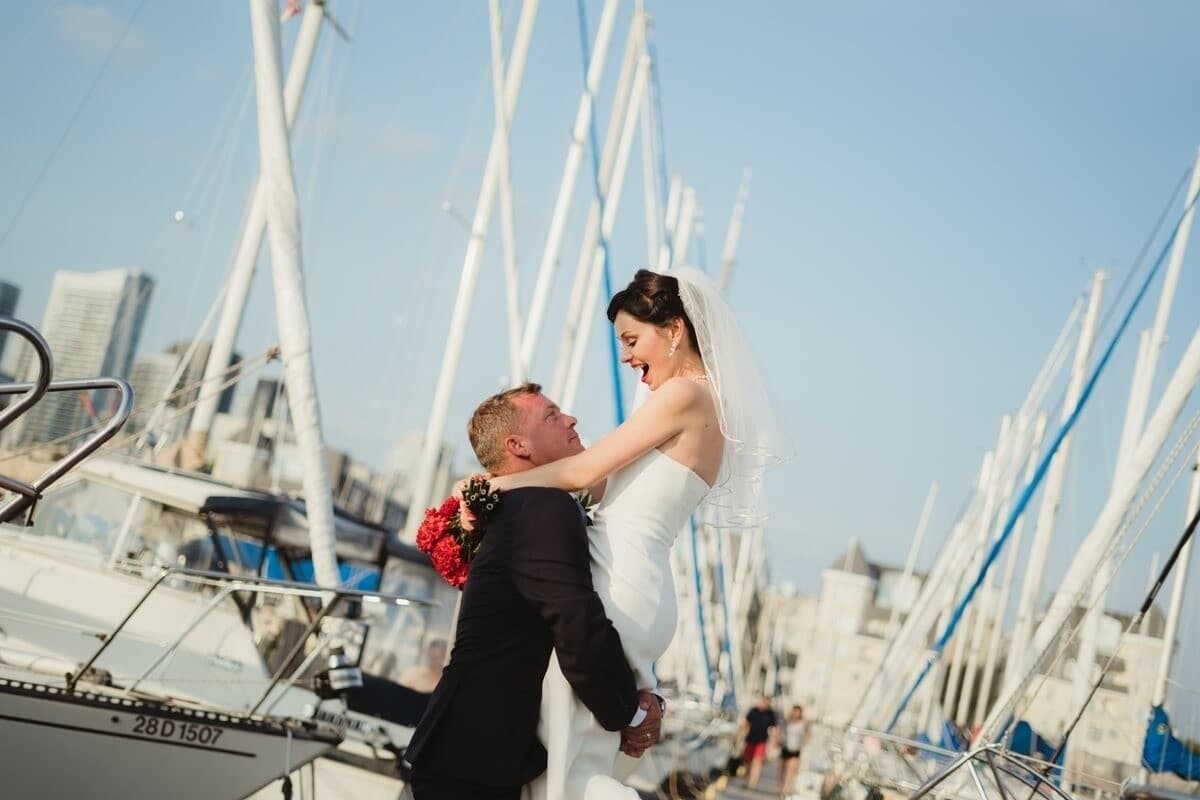 Sunset Sail Wedding in Barcelona | Boda en Velero en Barcelona photo 4