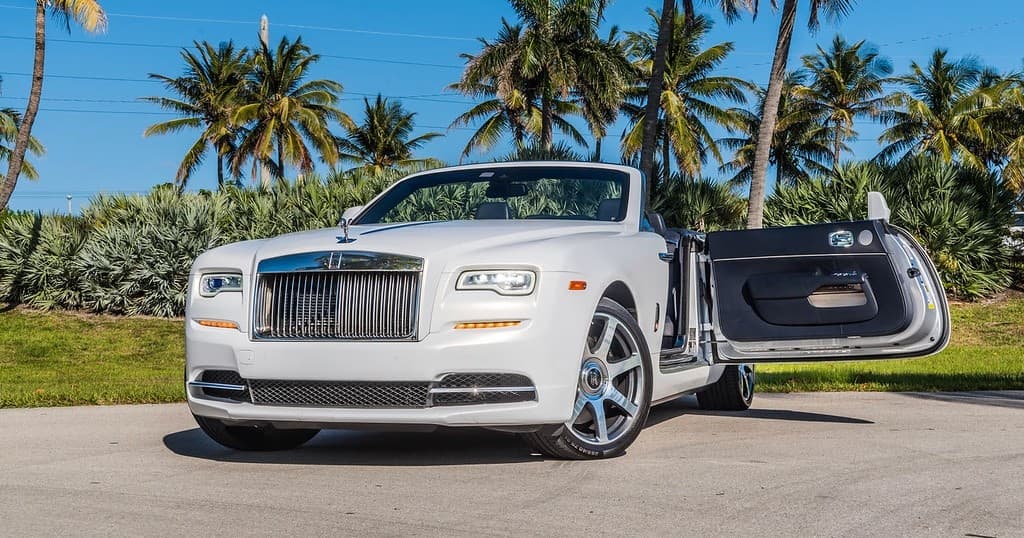 Rolls-Royce Dawn Drive with Monarc VIP in Miami