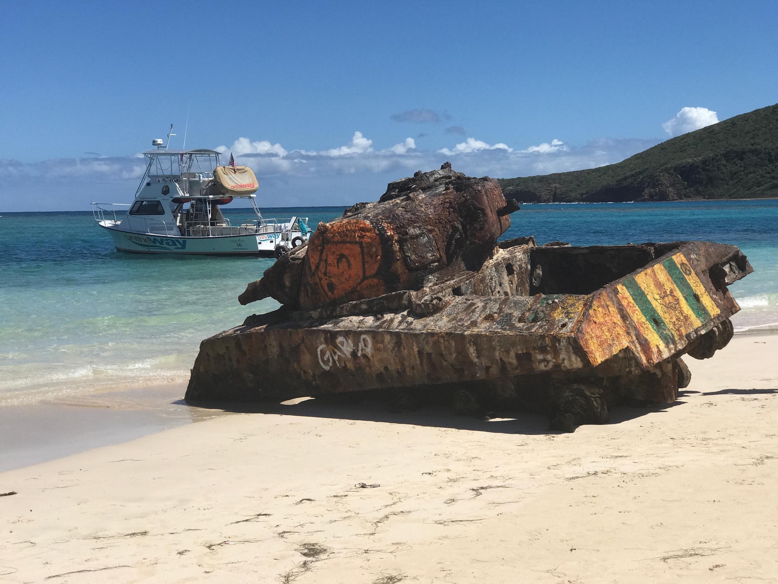 Culebra Power Boat Snorkeling & Beach Tour in Puerto Rico
