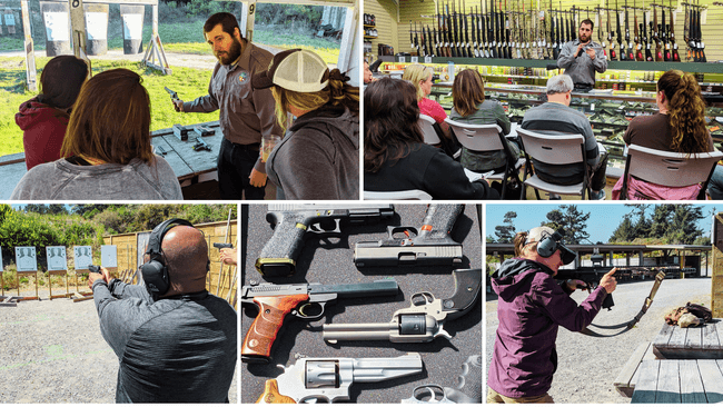 Land Adventures with Bigfoot Firearms Training at Redwood Gun Club