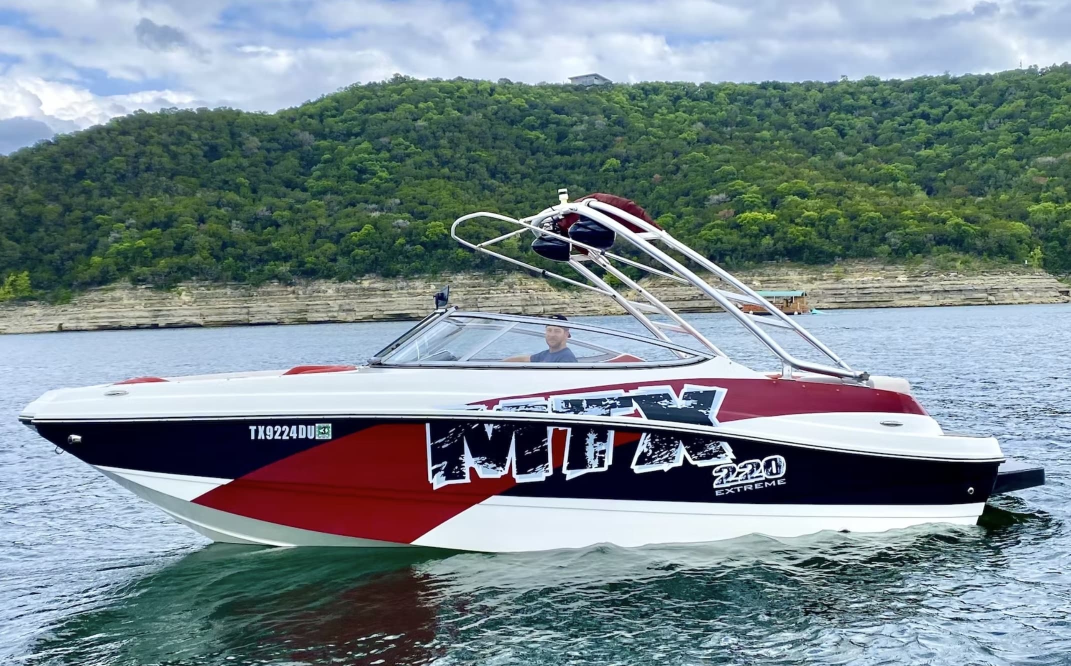 MTX 220 Boat Rental Adventure on Lake LBJ, Texas