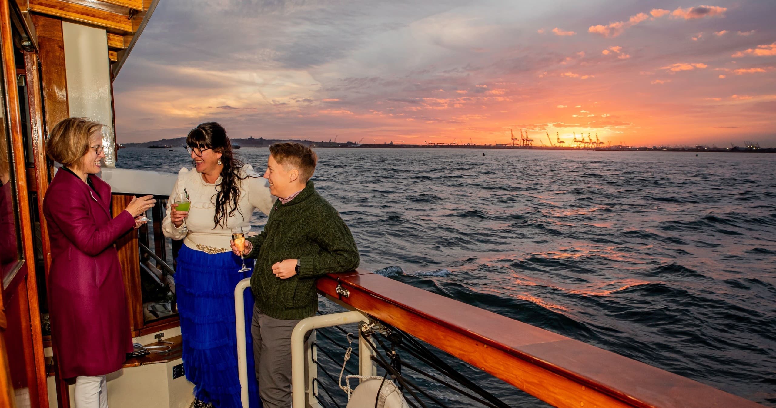 Holiday Sunset & Cocoa Cruise by Classic Harbor Line in New York