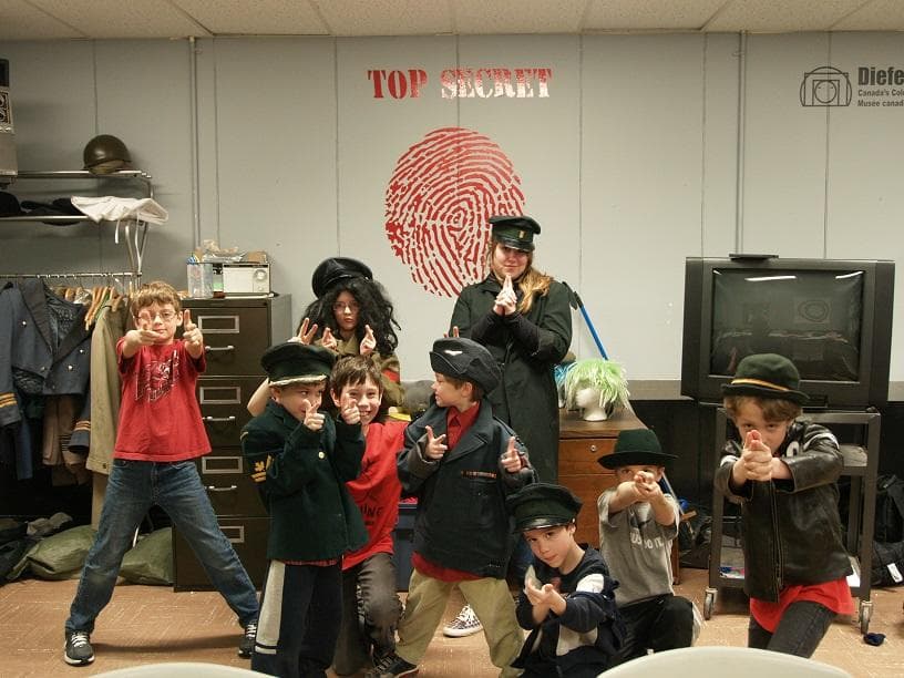 Kids' Spy Adventure at Diefenbunker in Canada