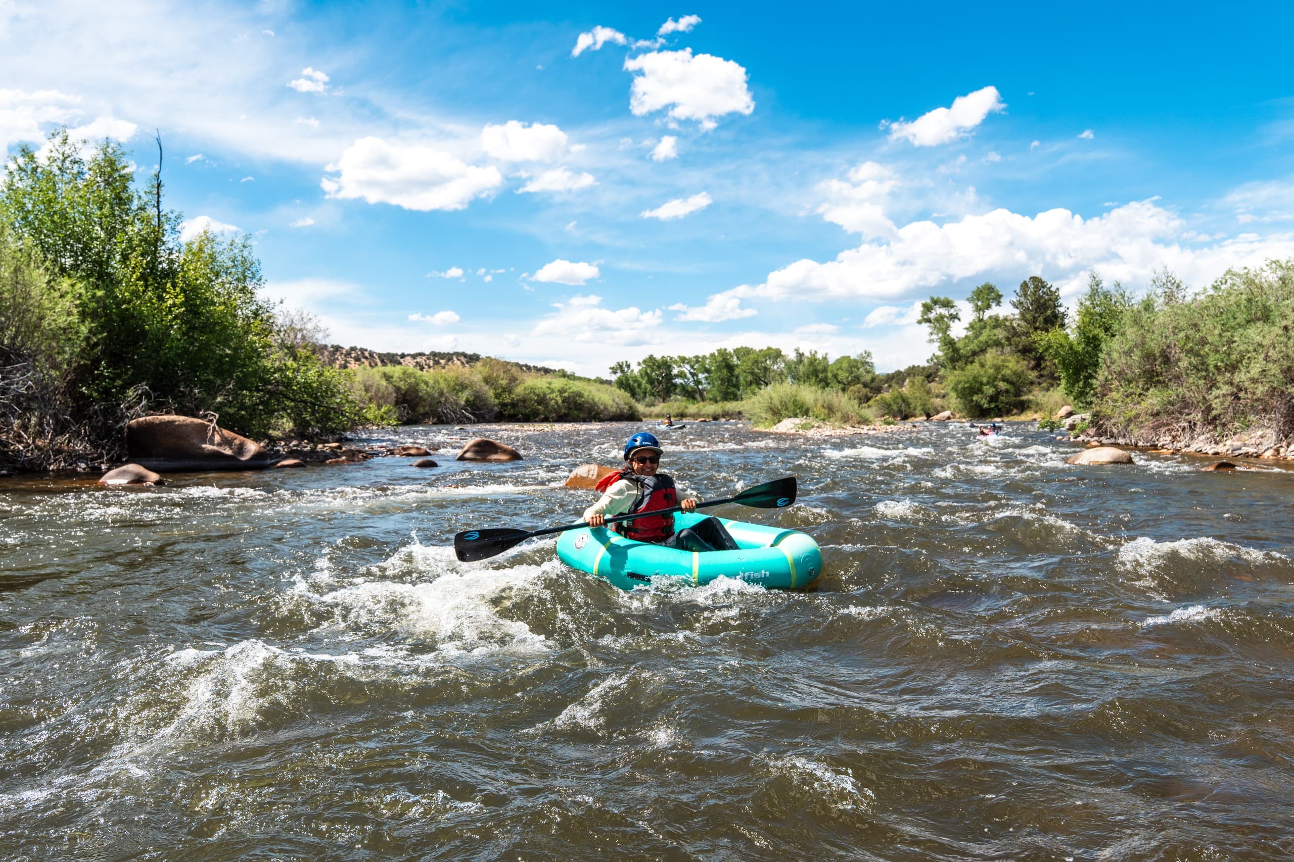 Arkansas River Paddle Tubing: Easy Dinghy Floats in Browns Canyon photo 1