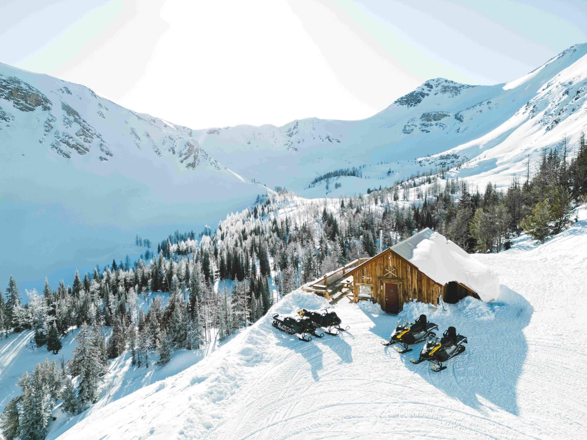 Paradise Basin Snowmobile Tour: Alpine Rides, Frozen Marmot Falls & Historic Mine