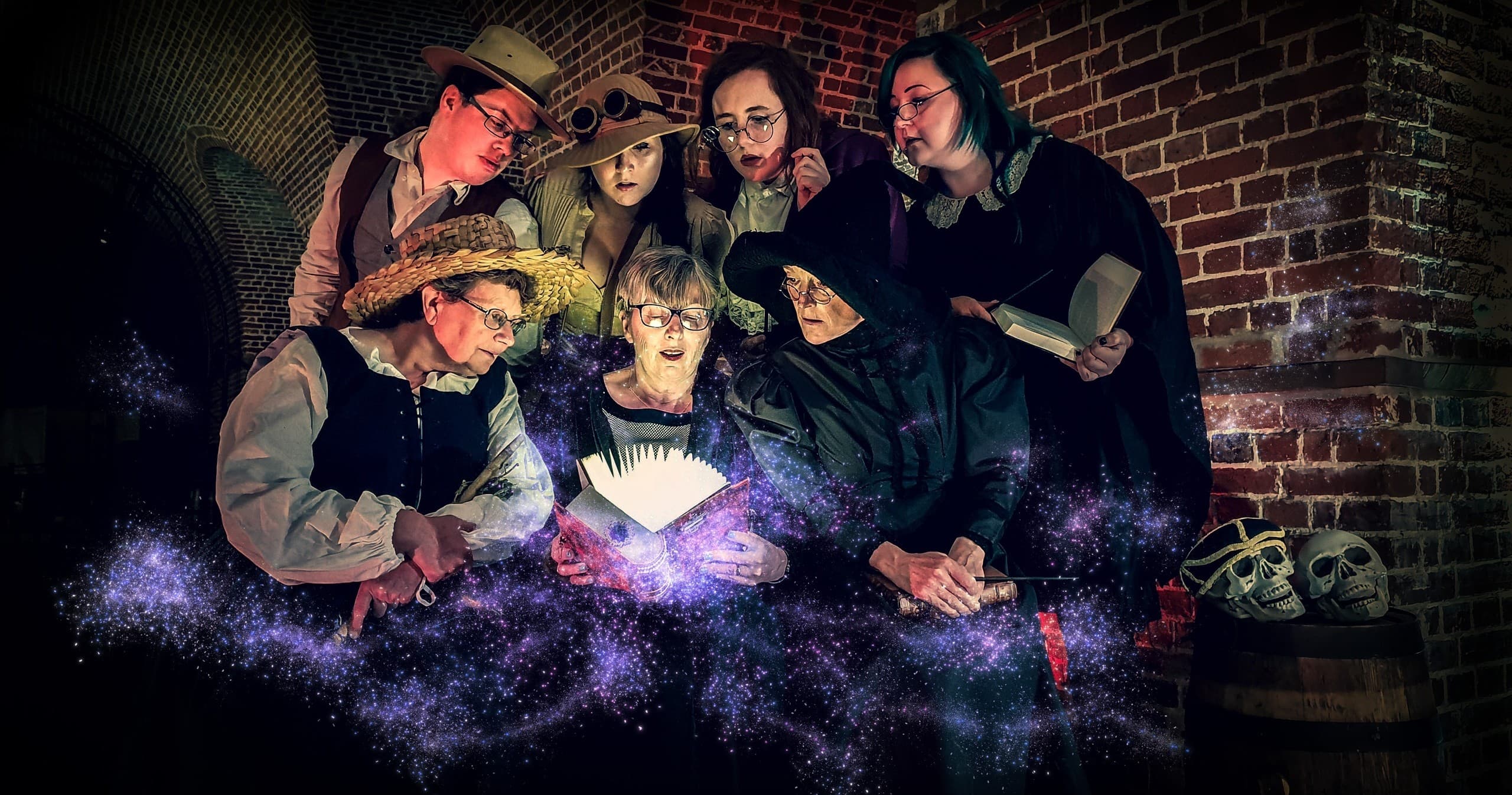Nighttime Haunted Tour at The Polly Crook School of Magic