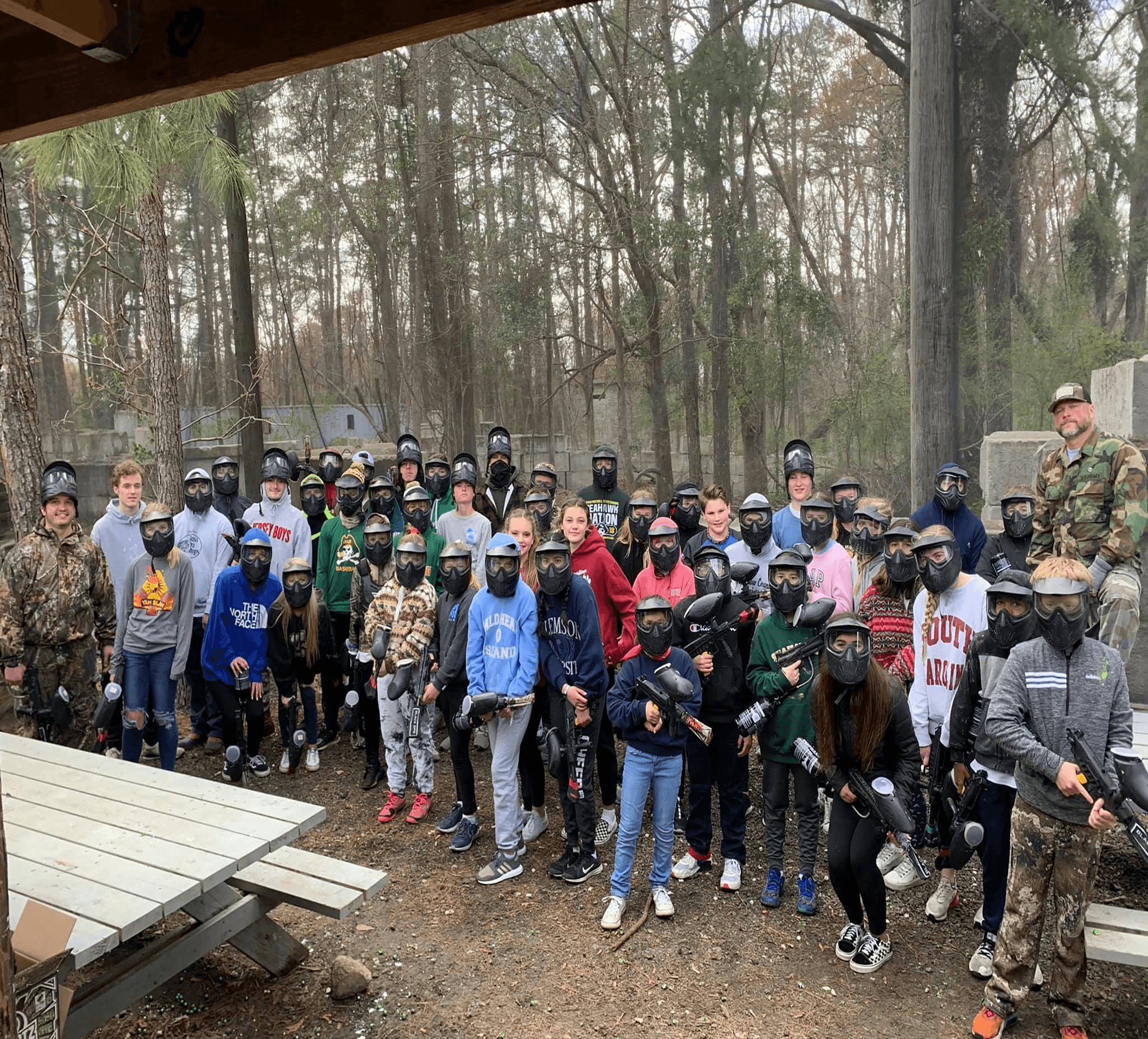 Thrilling Paintball Group Adventures in Conway, South Carolina
