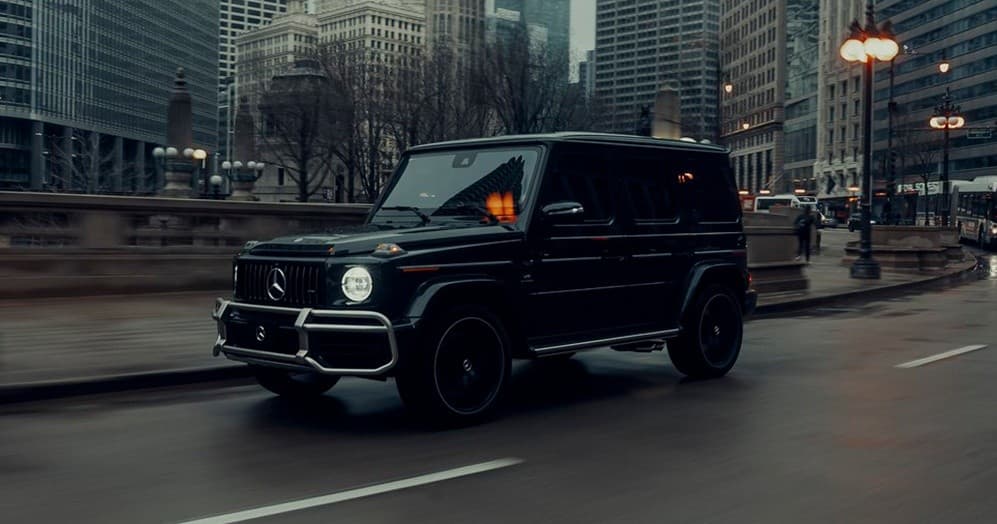 Off-Road Adventure with Mercedes-Benz AMG G63 in the Mountains