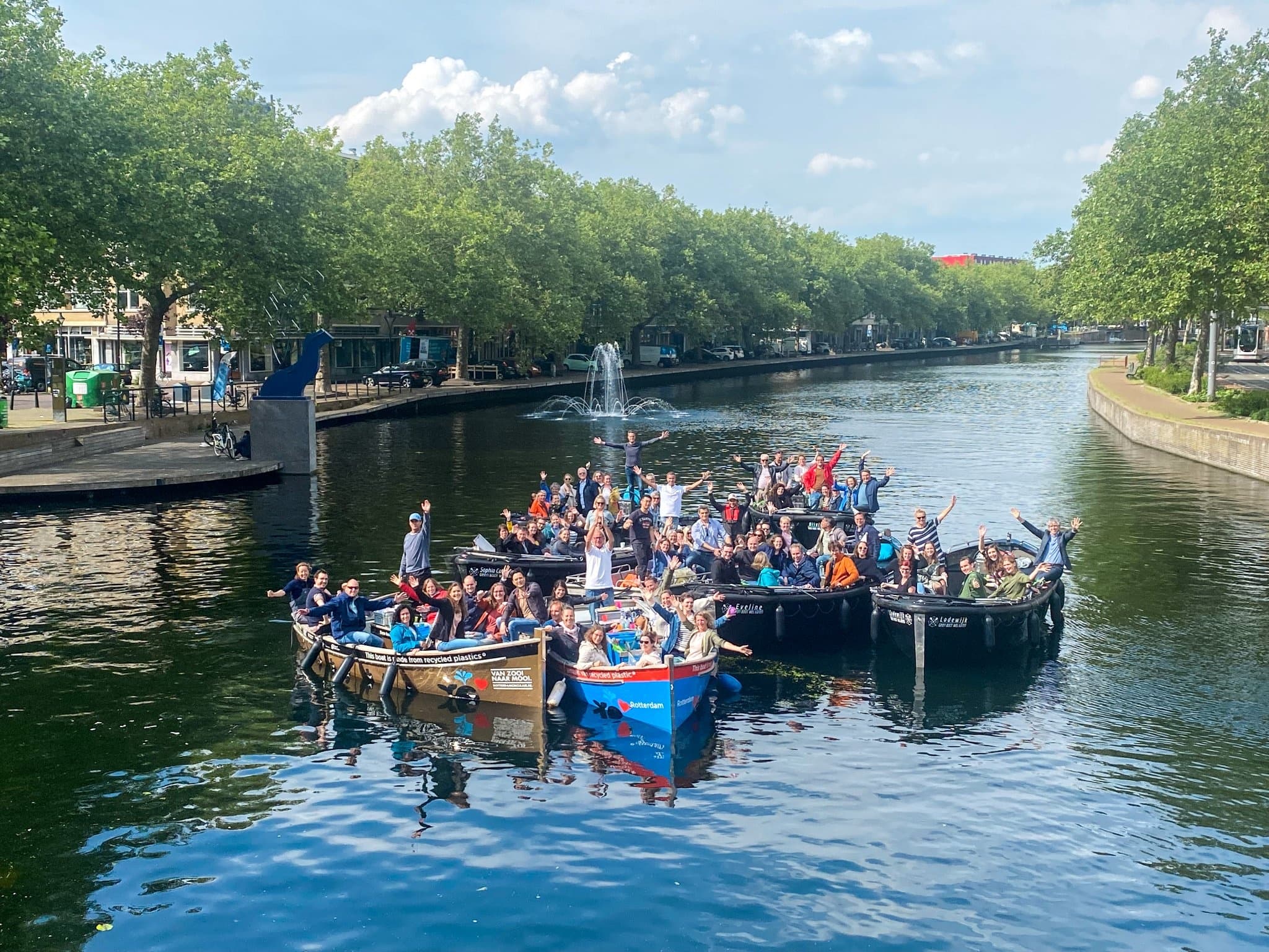 Water Activities & Plastic Whale B.V. in Rotterdam